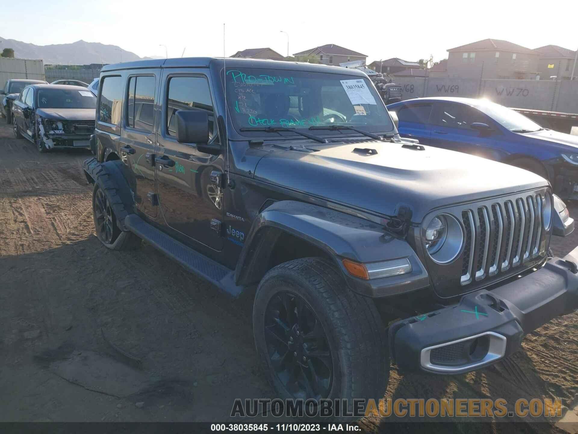 1C4JJXP67MW698730 JEEP WRANGLER 4XE 2021