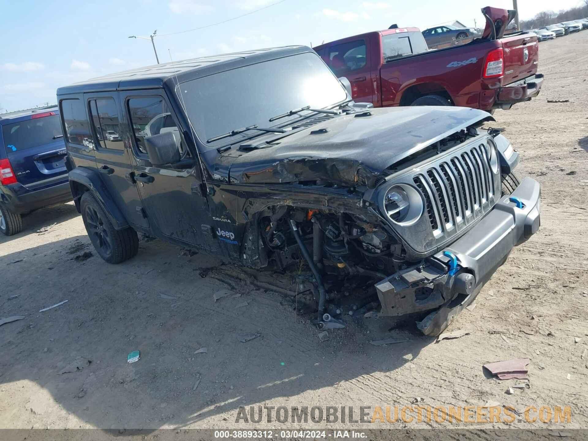 1C4JJXP67NW232670 JEEP WRANGLER 4XE 2022