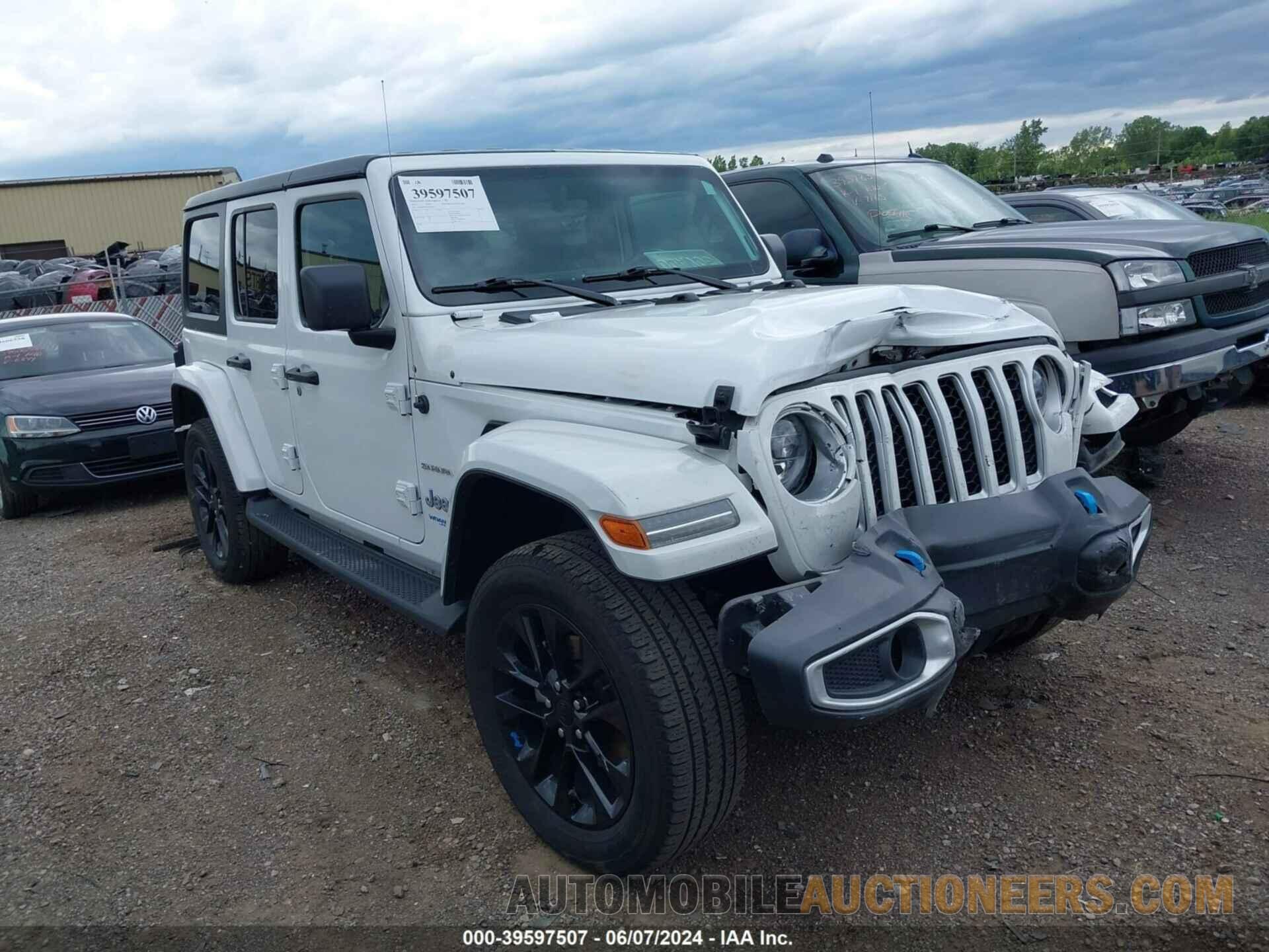 1C4JJXP67NW279391 JEEP WRANGLER 4XE 2022