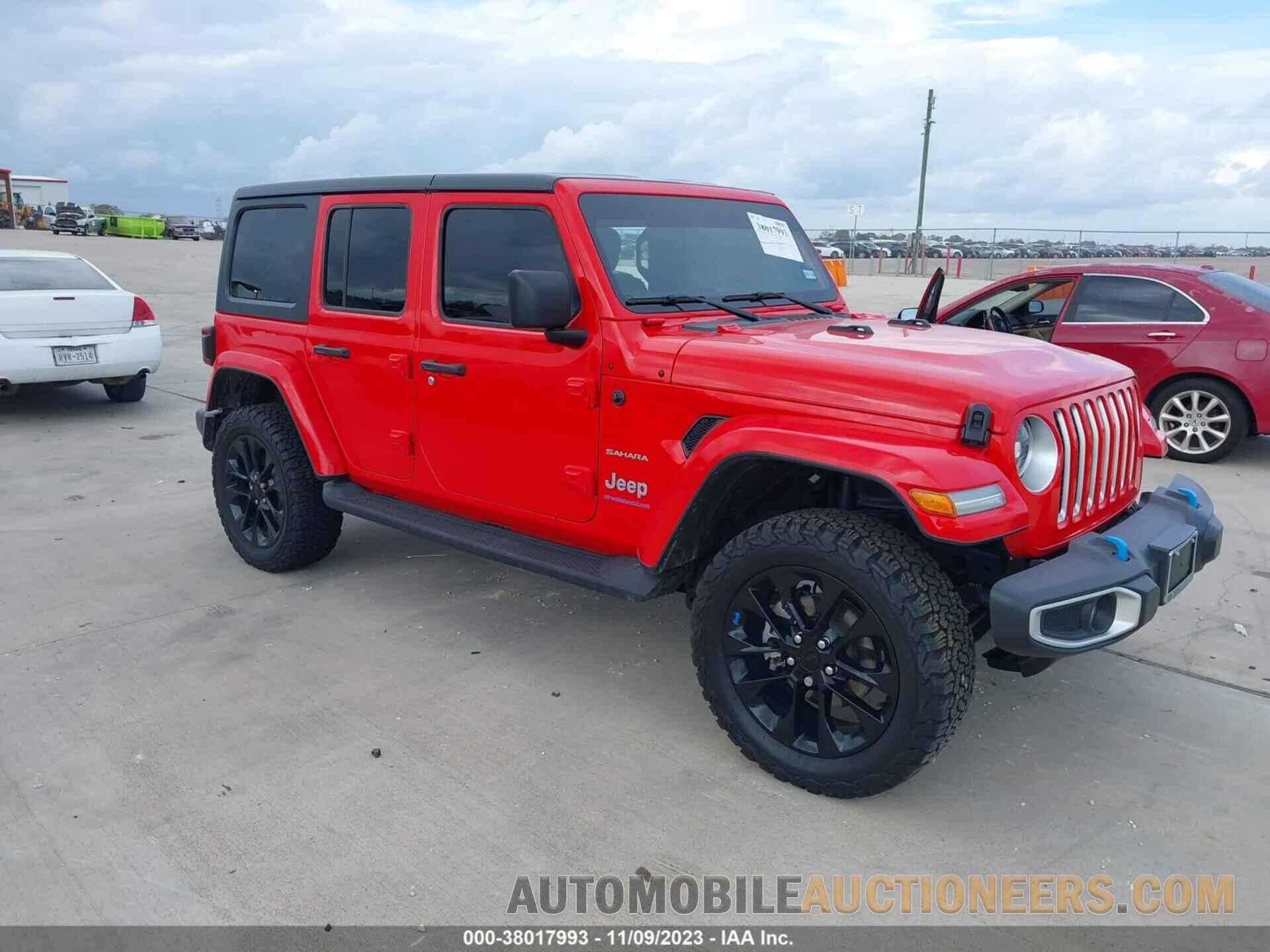 1C4JJXP67PW552817 JEEP WRANGLER 4XE 2023