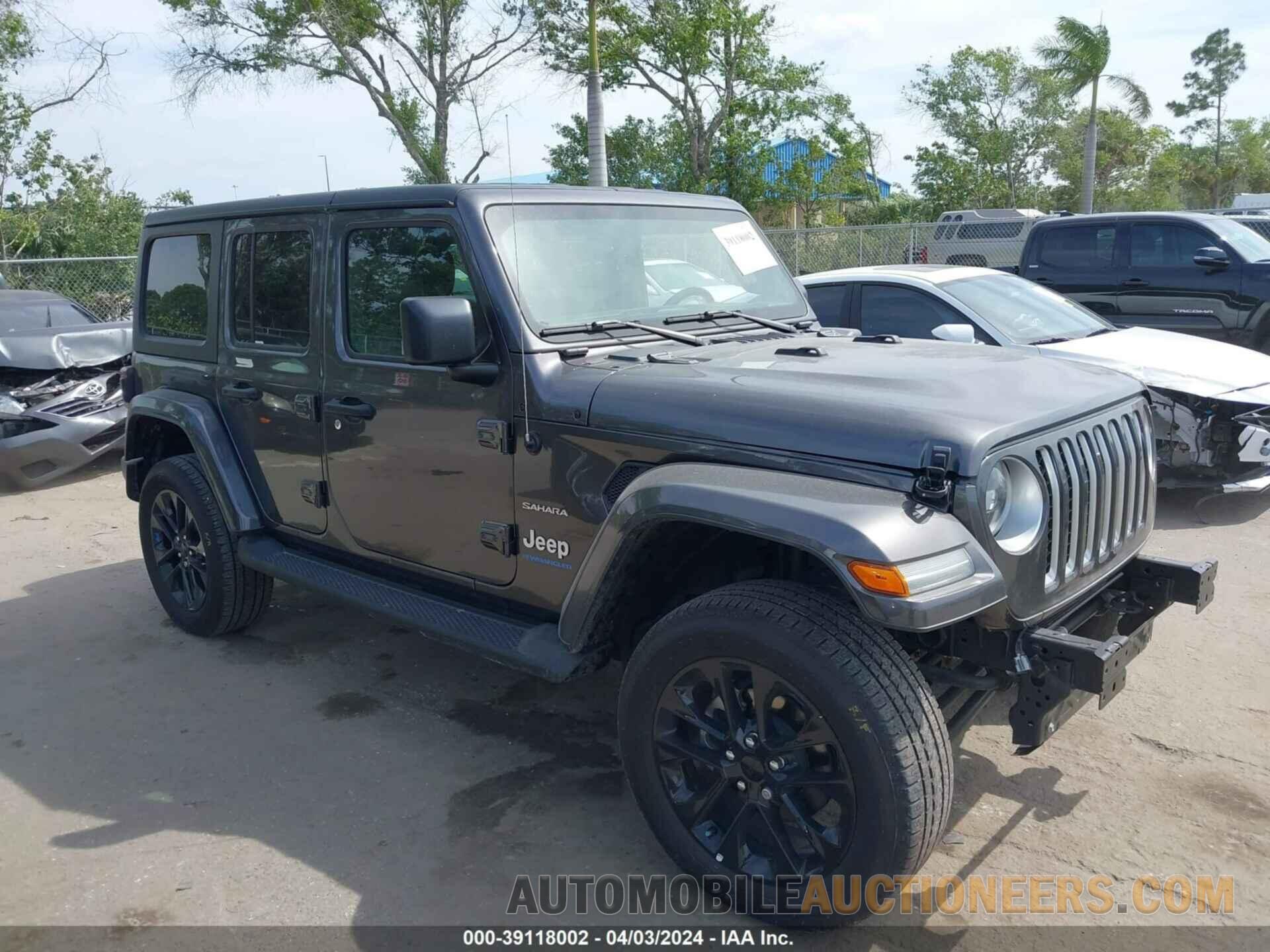 1C4JJXP68PW562109 JEEP WRANGLER 4XE 2023