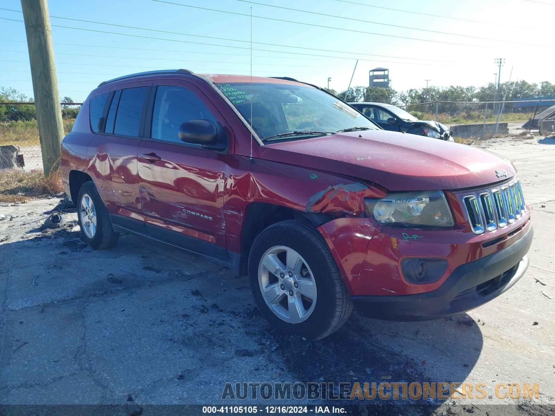 1C4NJCBA8ED844328 JEEP COMPASS 2014