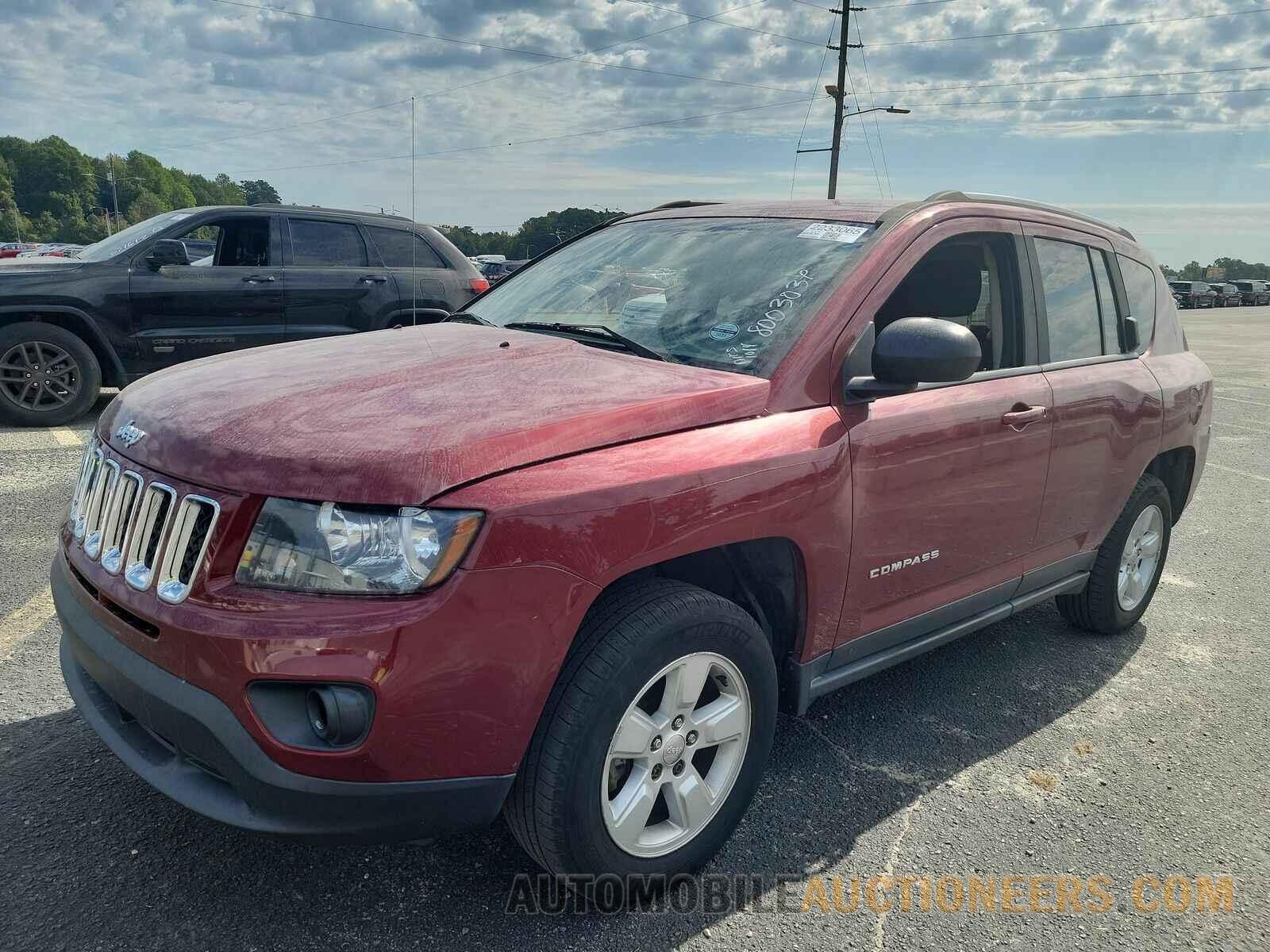 1C4NJCBAXGD800303 Jeep Compass 2016