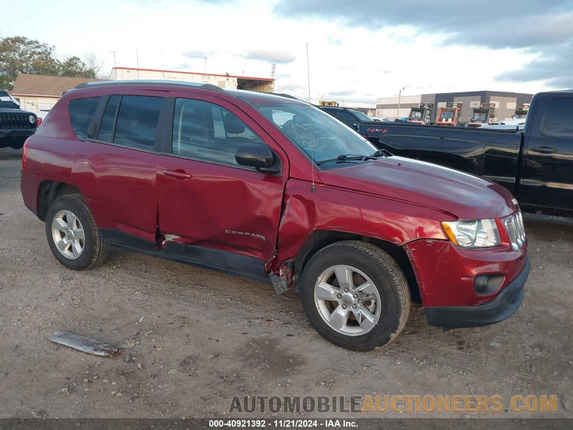 1C4NJCEA3DD165996 JEEP COMPASS 2013