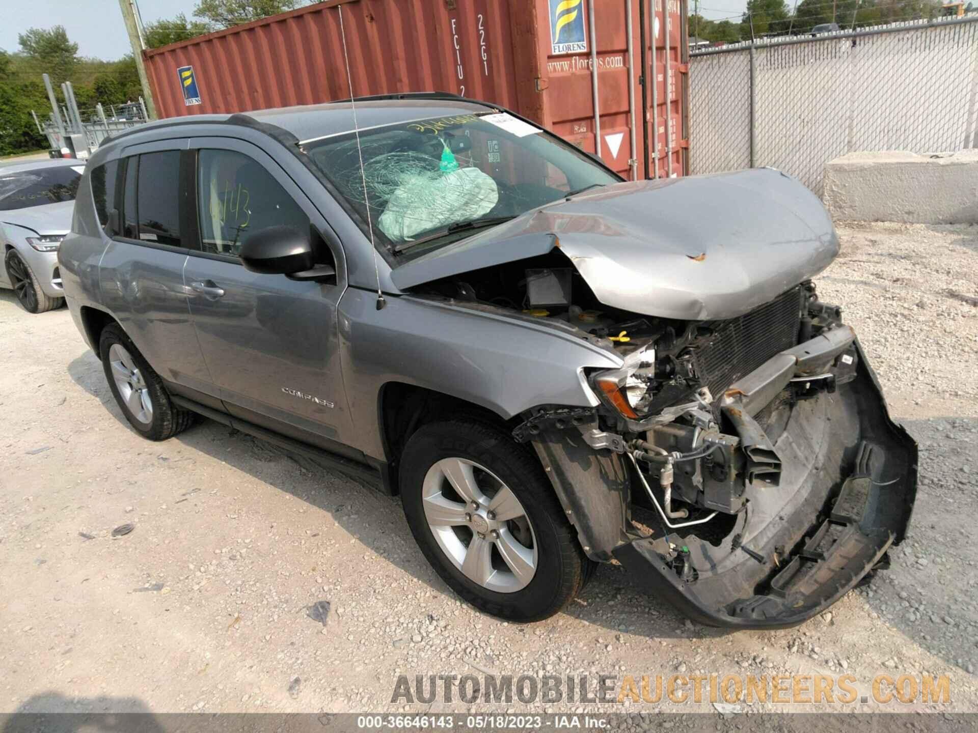 1C4NJDBB7GD662184 JEEP COMPASS 2016