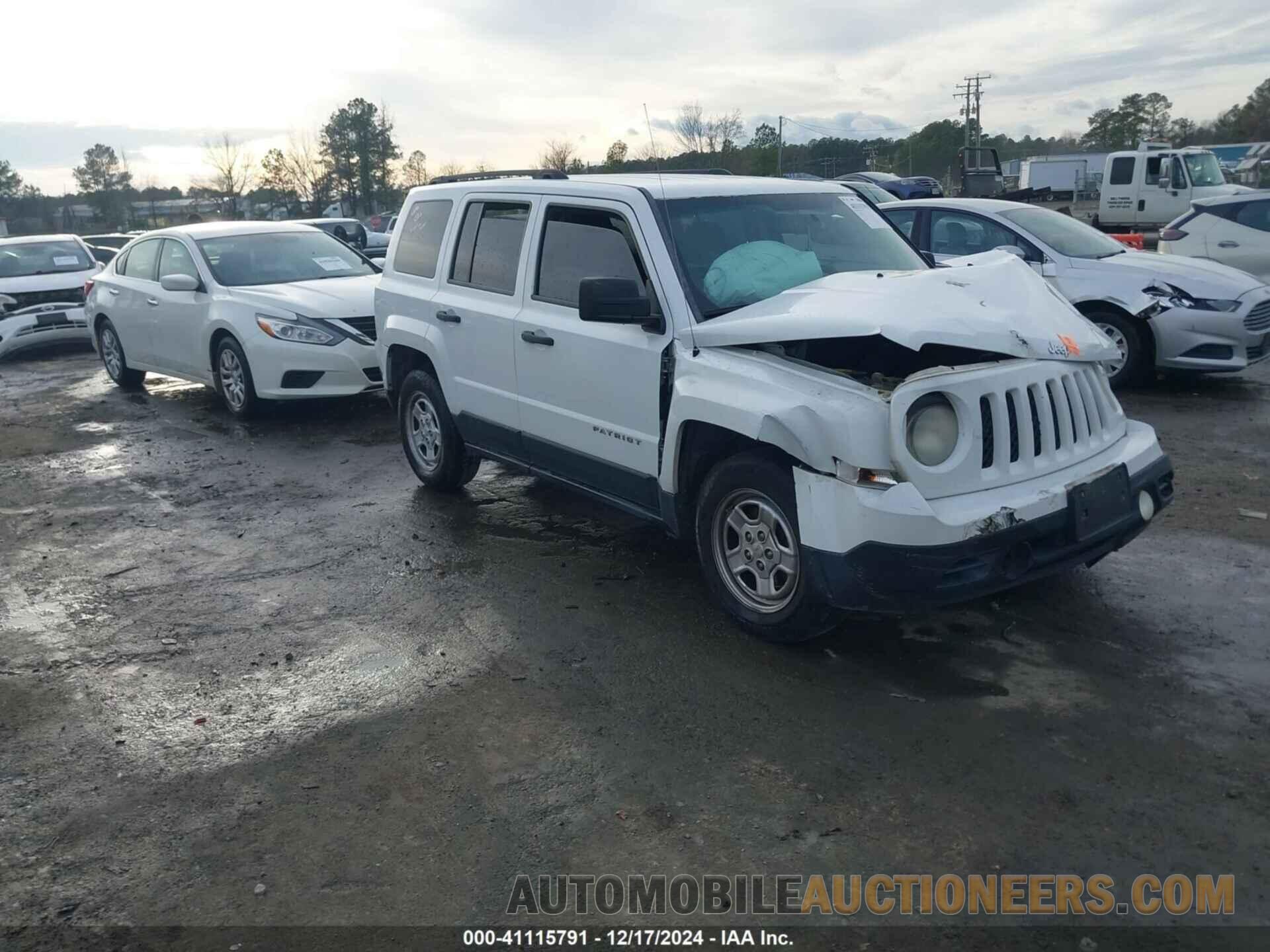 1C4NJPBA0CD595074 JEEP PATRIOT 2012