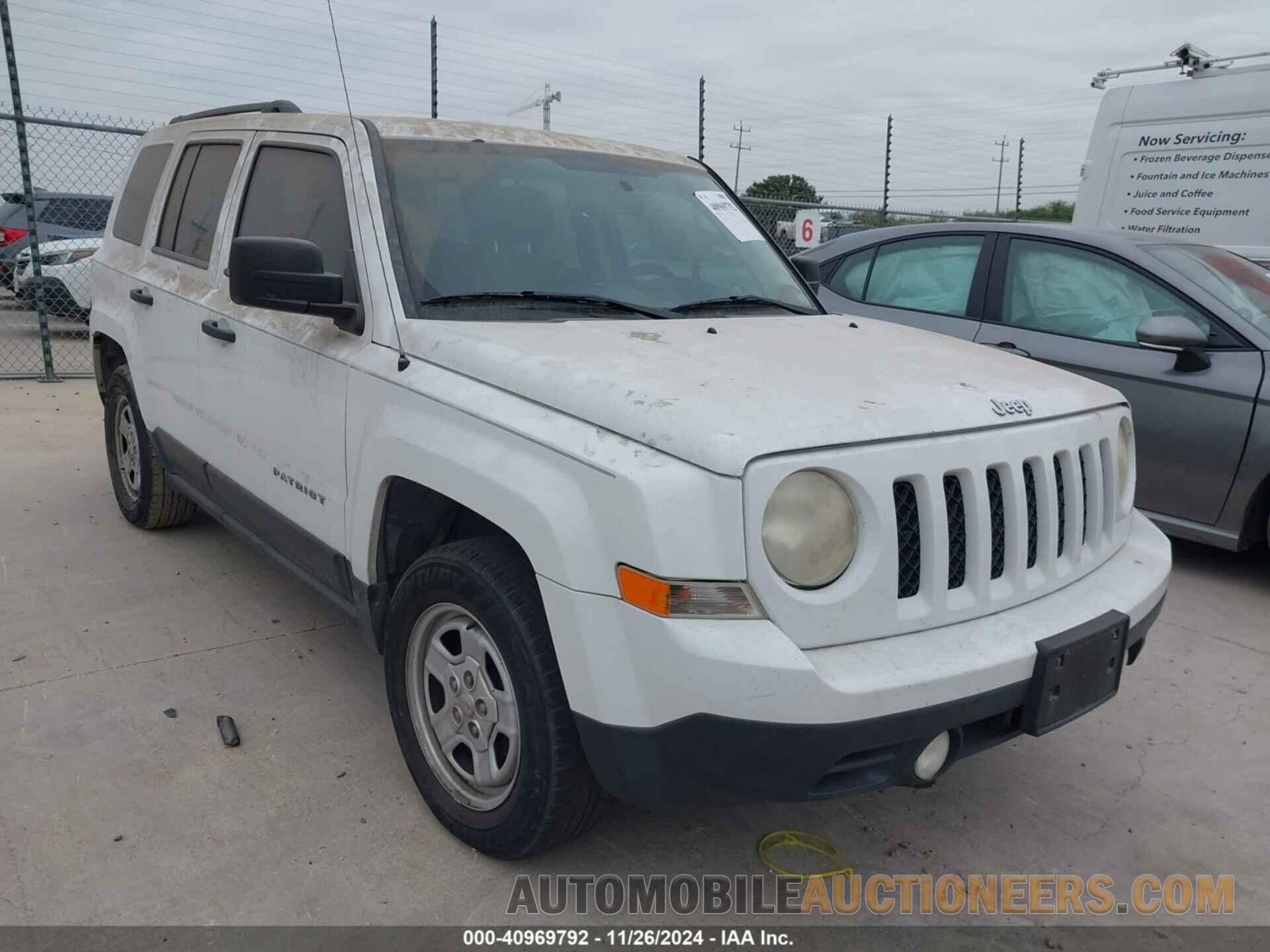 1C4NJPBA0DD234834 JEEP PATRIOT 2013