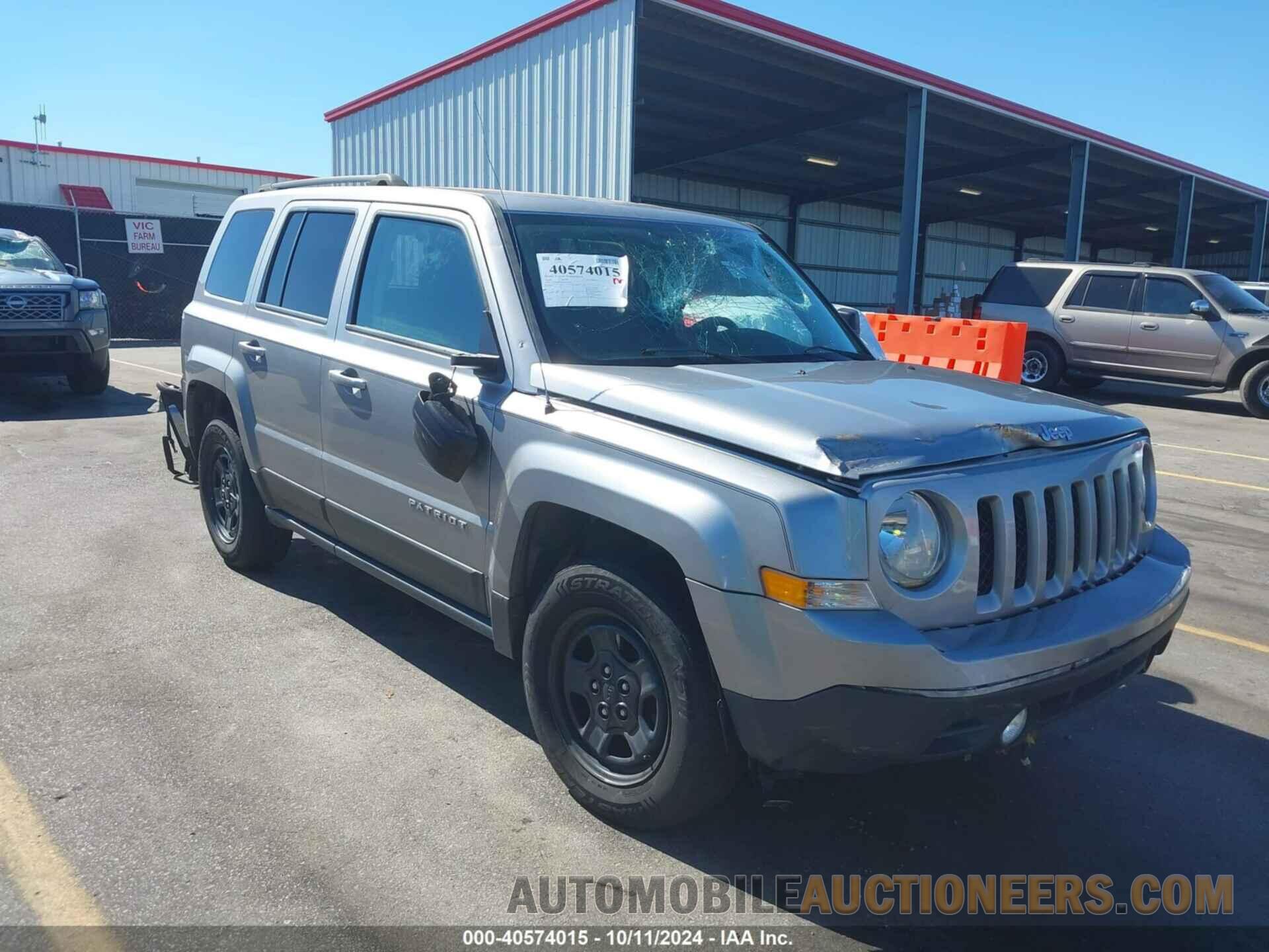 1C4NJPBA0GD677831 JEEP PATRIOT 2016