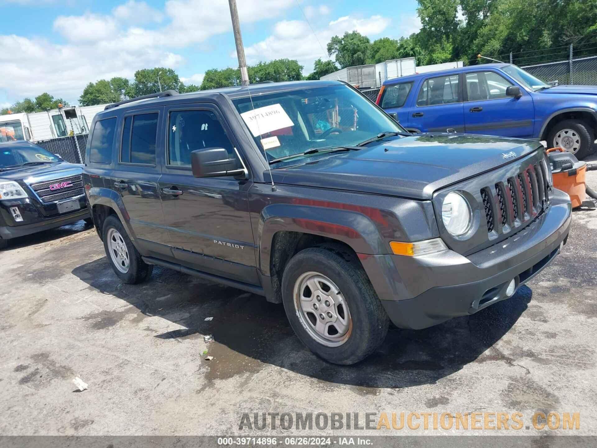 1C4NJPBA0GD688599 JEEP PATRIOT 2016