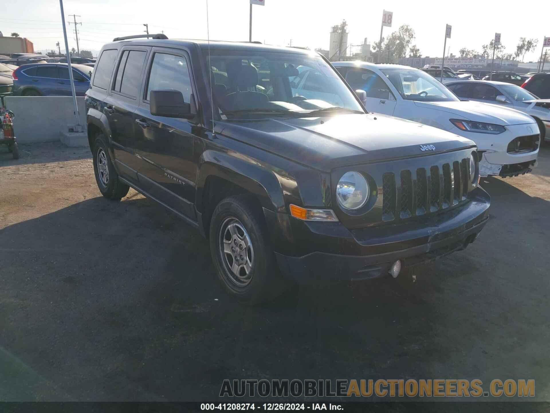 1C4NJPBA1CD670512 JEEP PATRIOT 2012