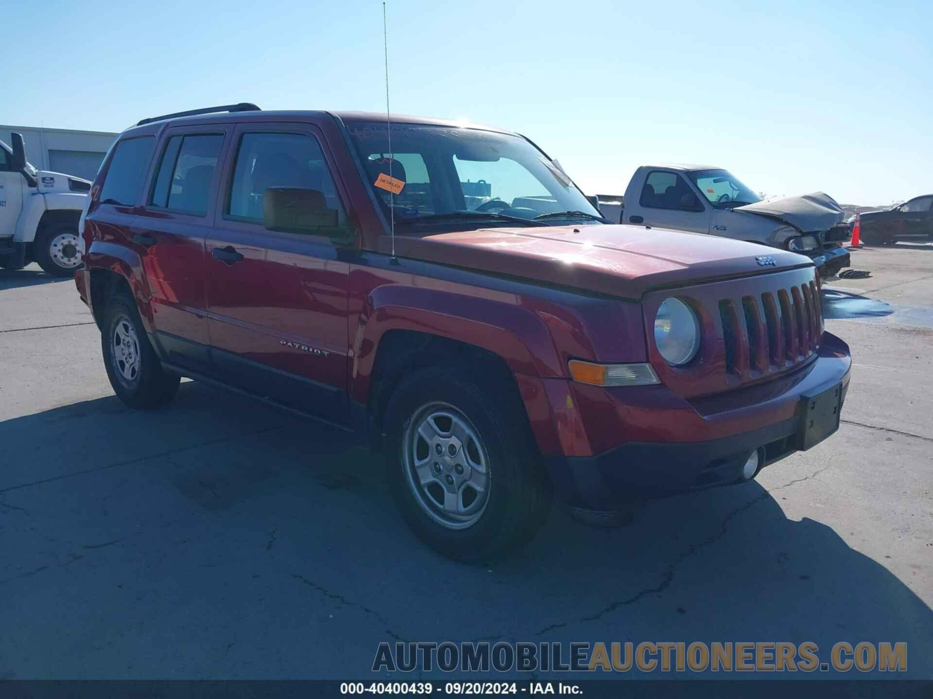 1C4NJPBA1ED547604 JEEP PATRIOT 2014