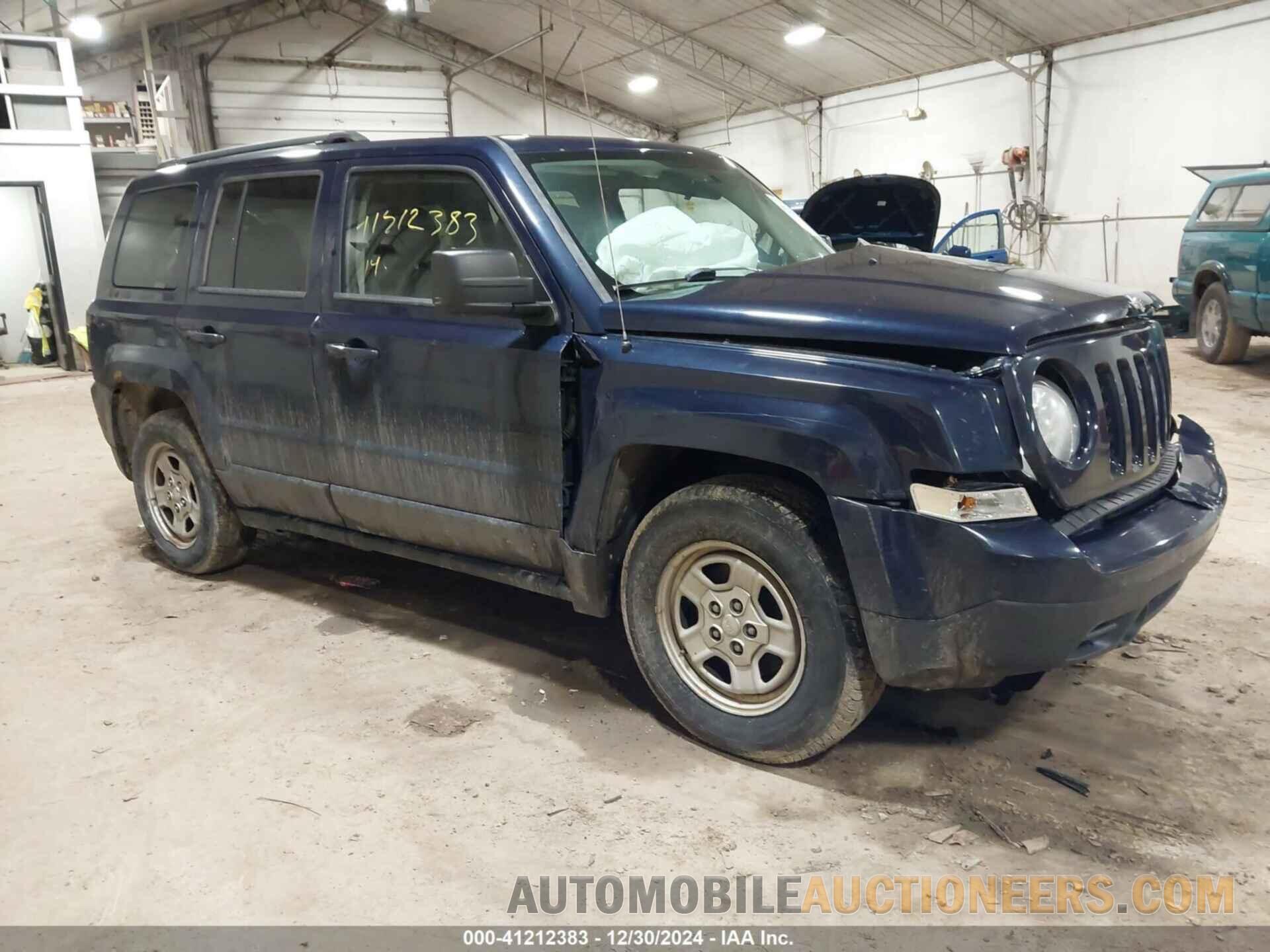 1C4NJPBA1ED553340 JEEP PATRIOT 2014