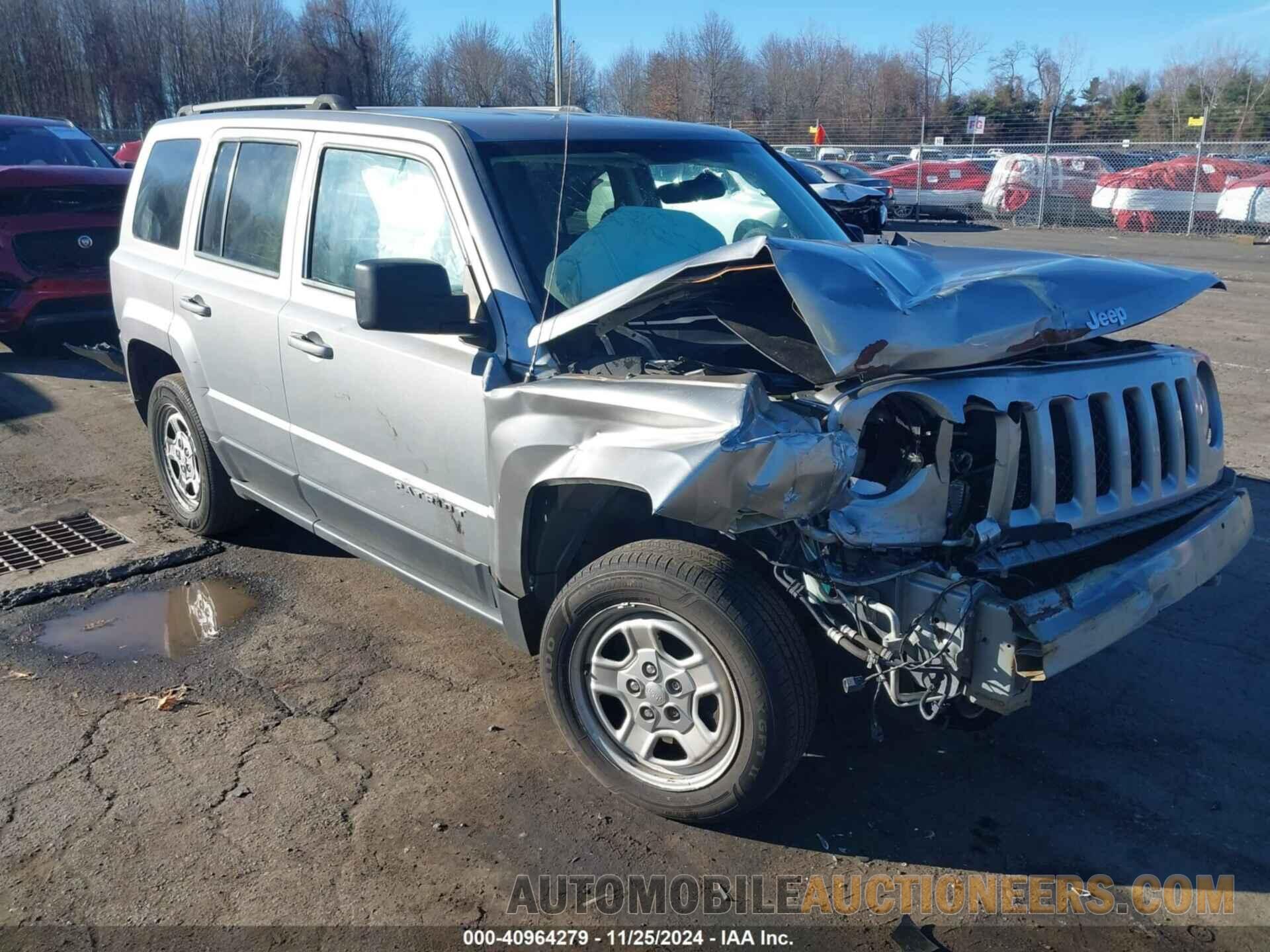 1C4NJPBA2FD249919 JEEP PATRIOT 2015