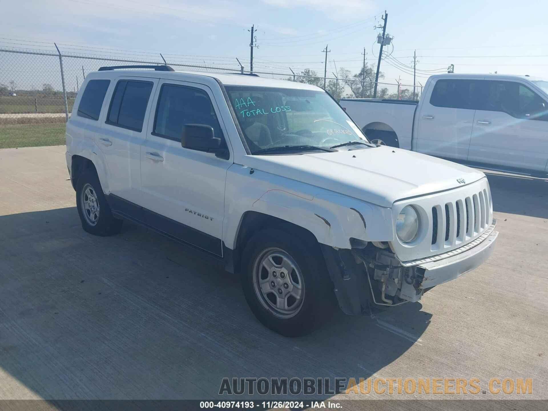 1C4NJPBA2GD525016 JEEP PATRIOT 2016