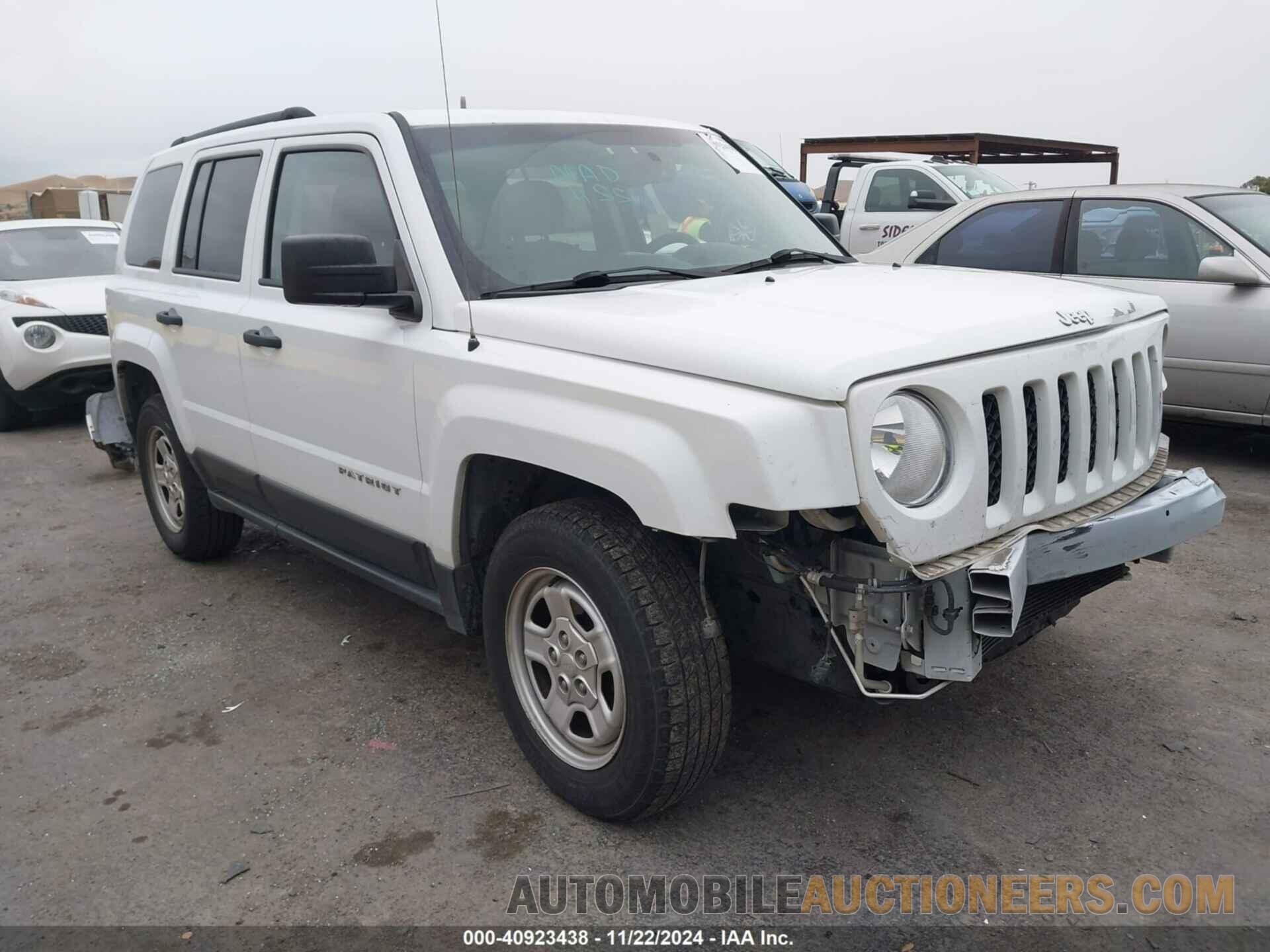 1C4NJPBA2GD813893 JEEP PATRIOT 2016