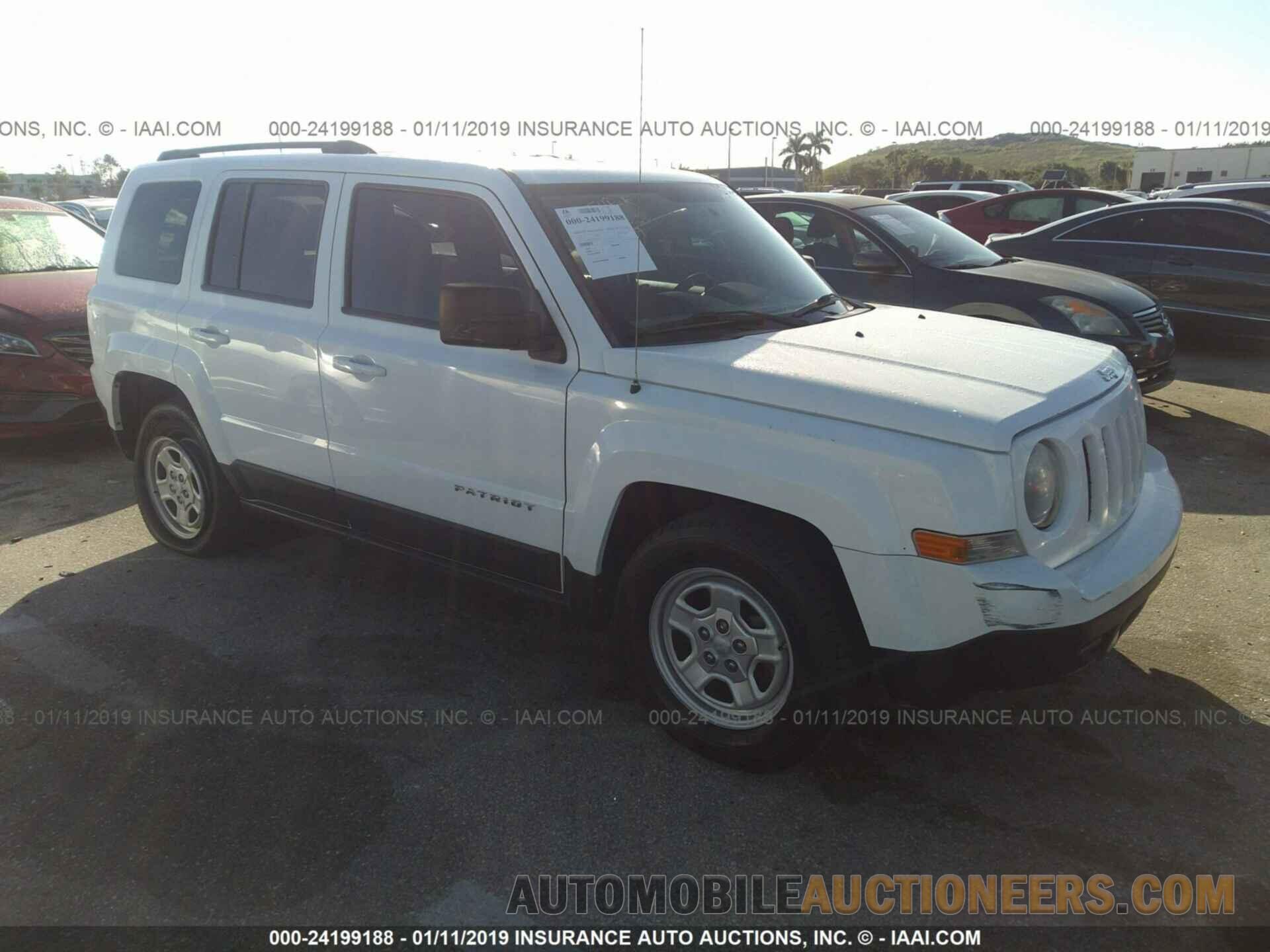 1C4NJPBA3CD622395 JEEP PATRIOT 2012