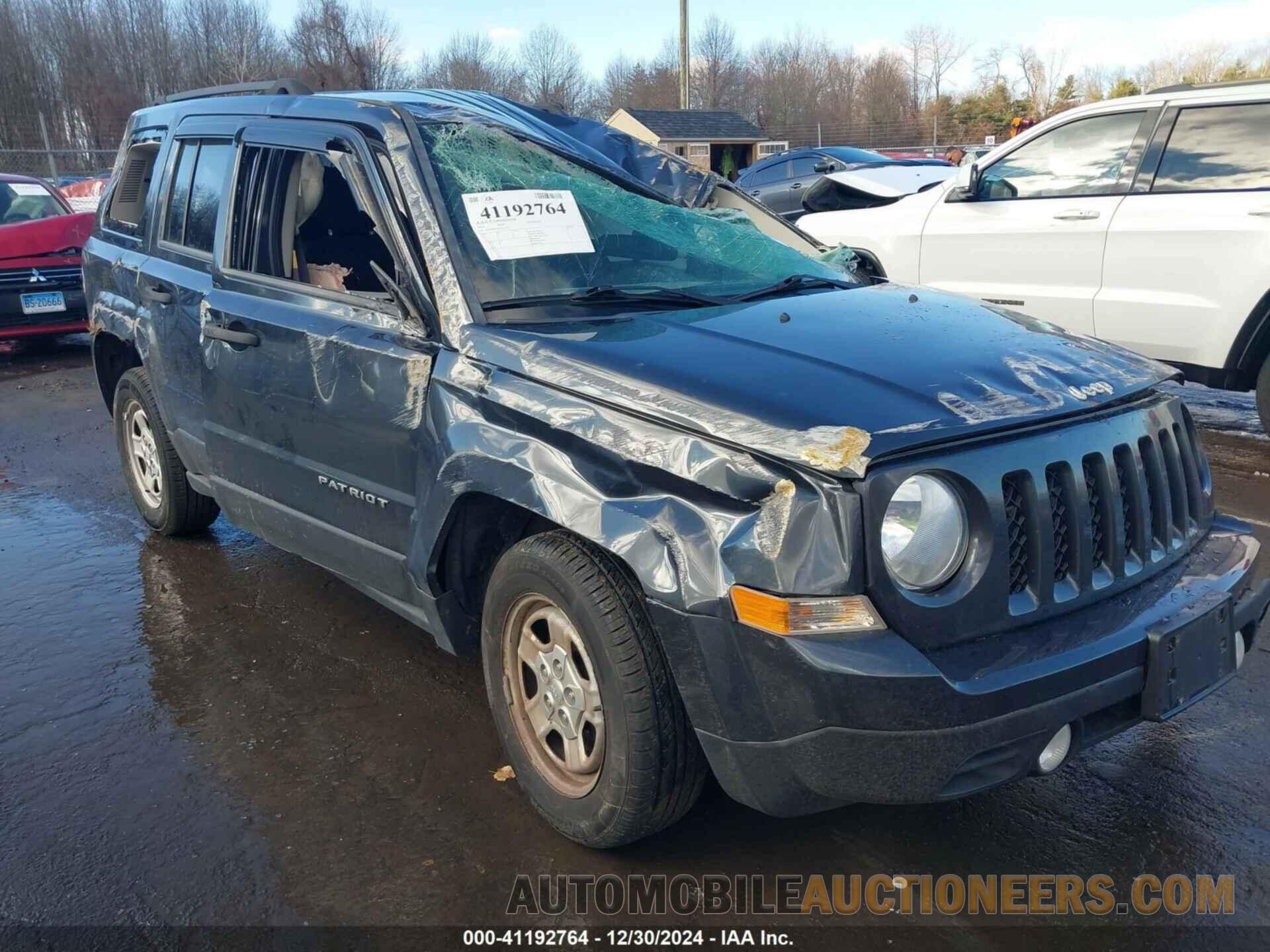 1C4NJPBA3ED553131 JEEP PATRIOT 2014