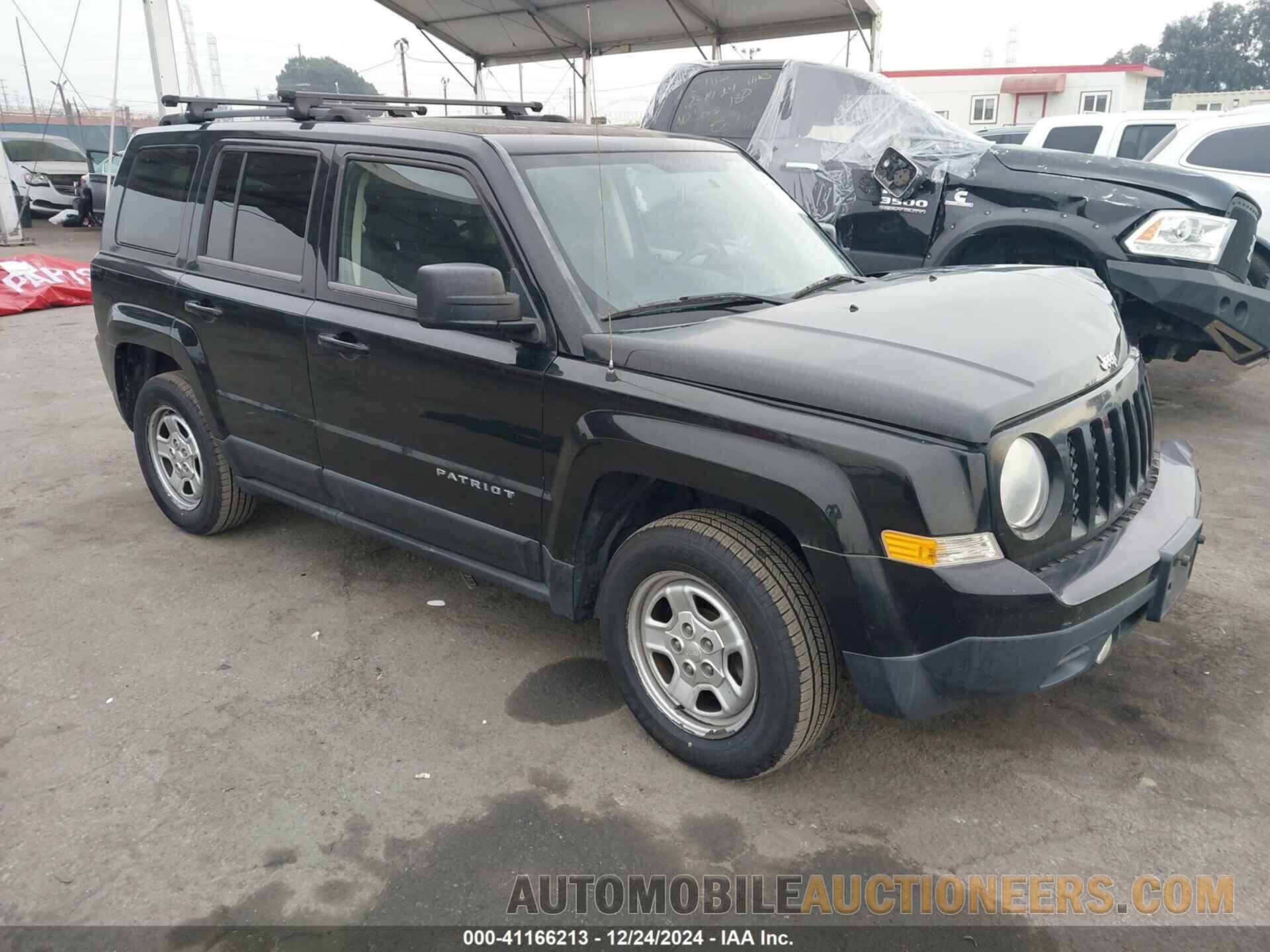 1C4NJPBA3ED573864 JEEP PATRIOT 2014