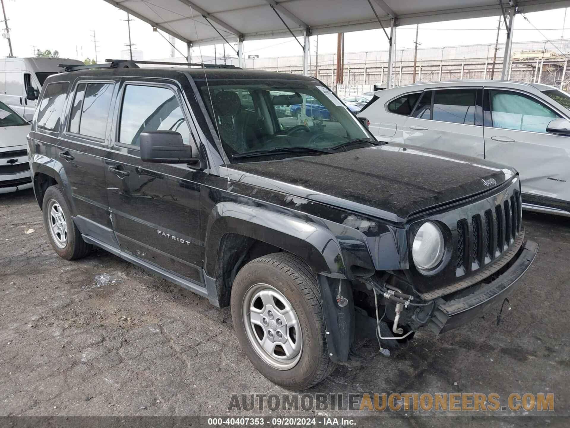 1C4NJPBA3FD413355 JEEP PATRIOT 2015