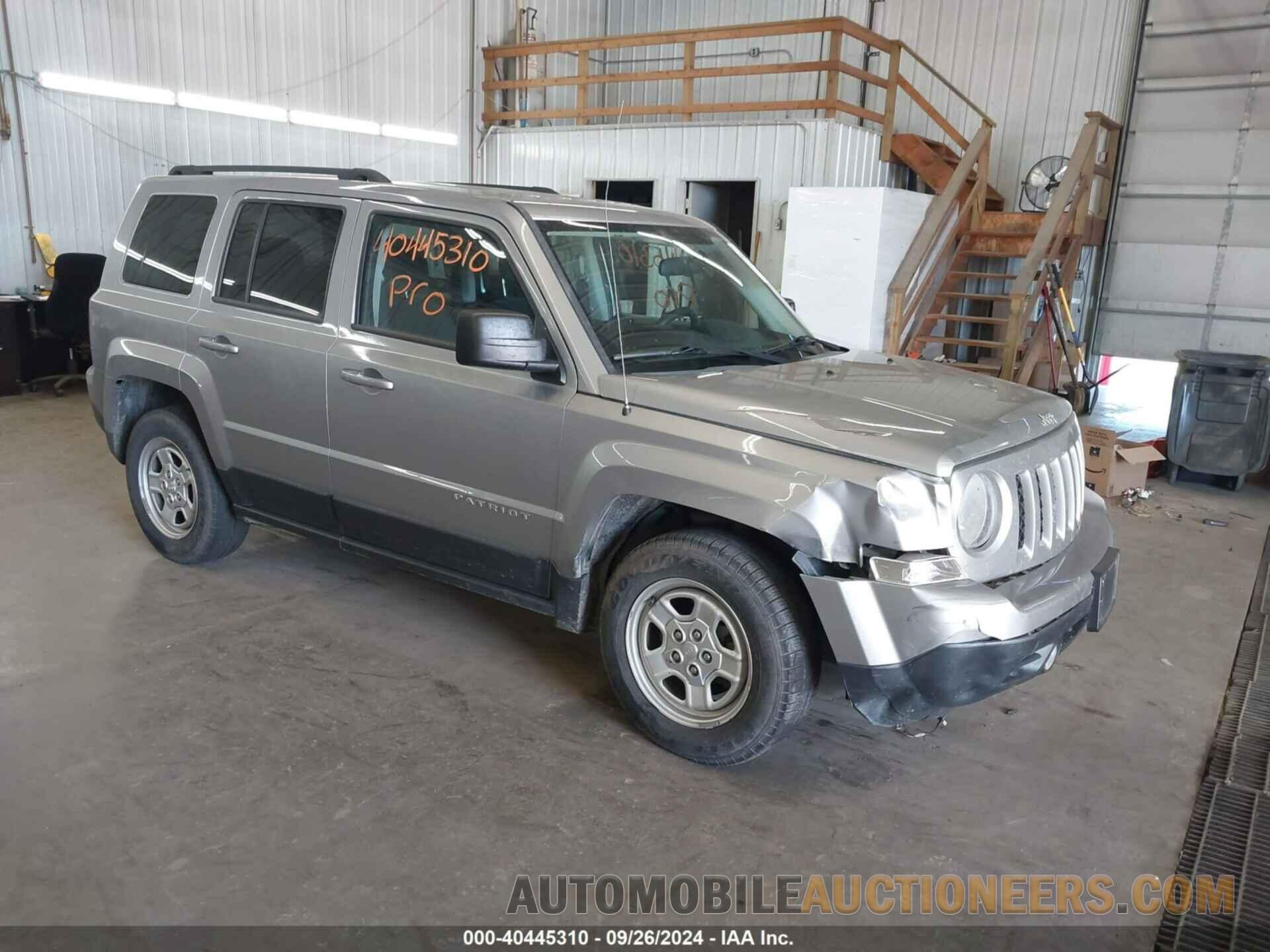 1C4NJPBA3FD418636 JEEP PATRIOT 2015