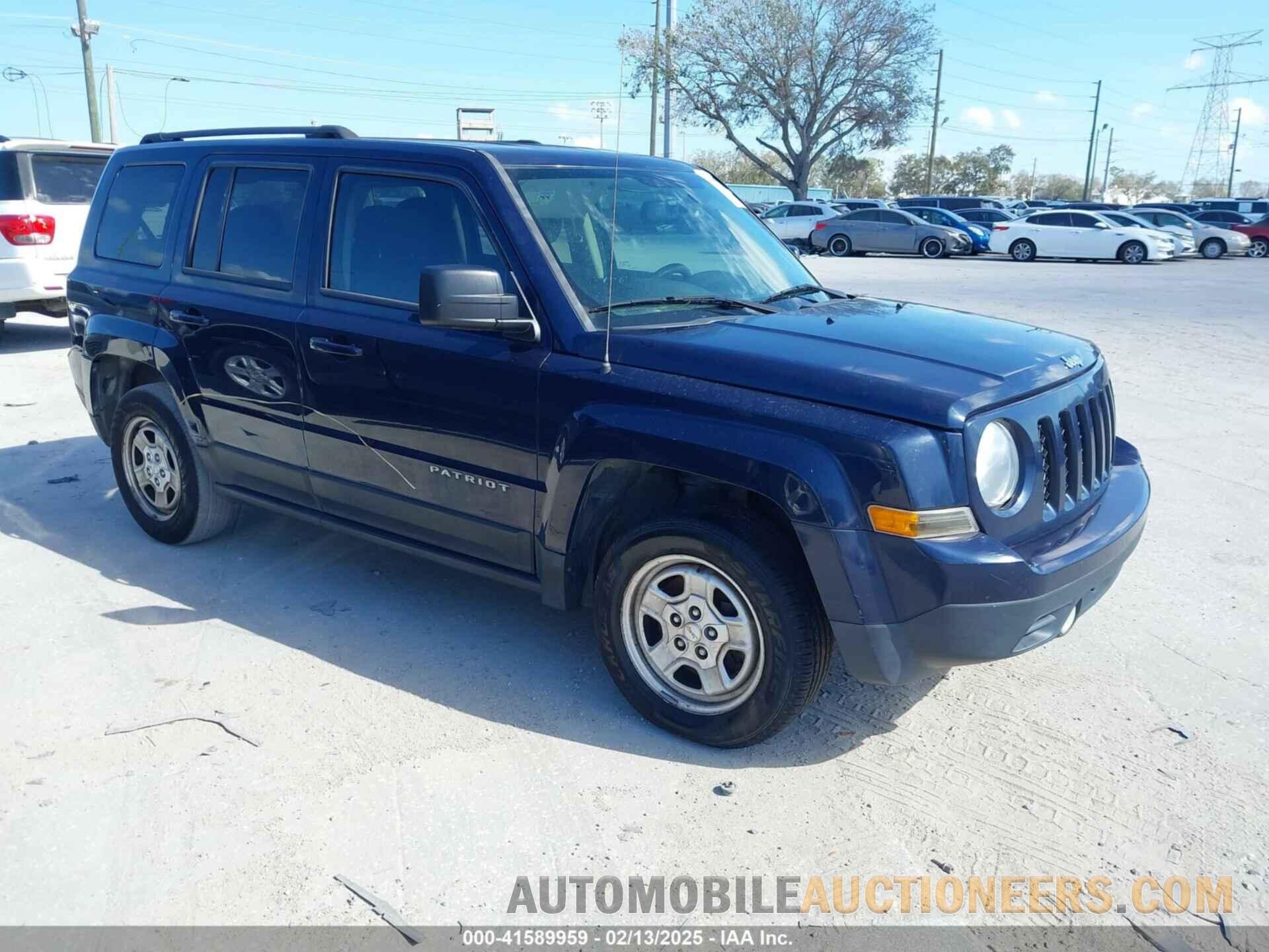 1C4NJPBA3GD677015 JEEP PATRIOT 2016