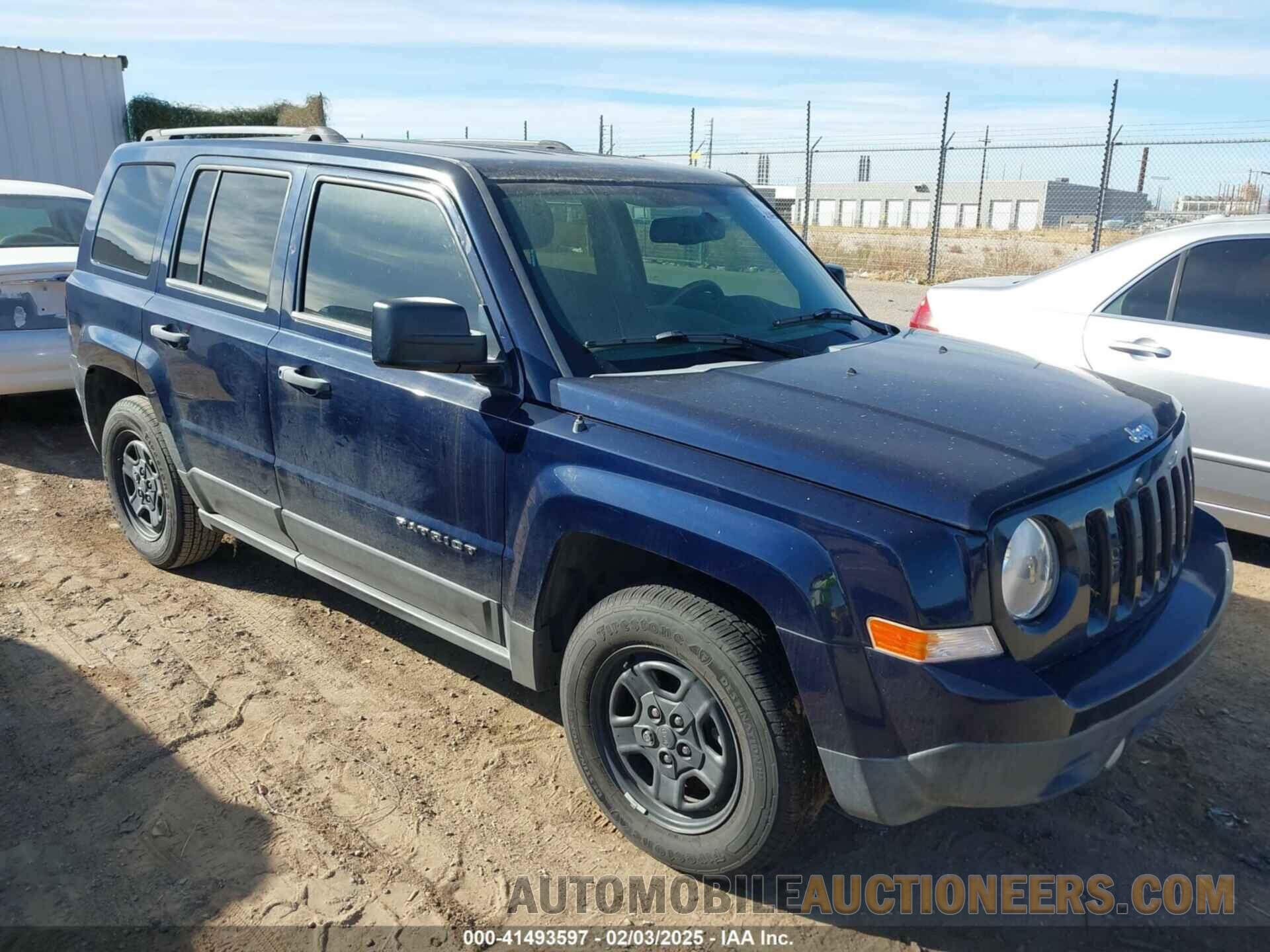 1C4NJPBA3GD685034 JEEP PATRIOT 2016