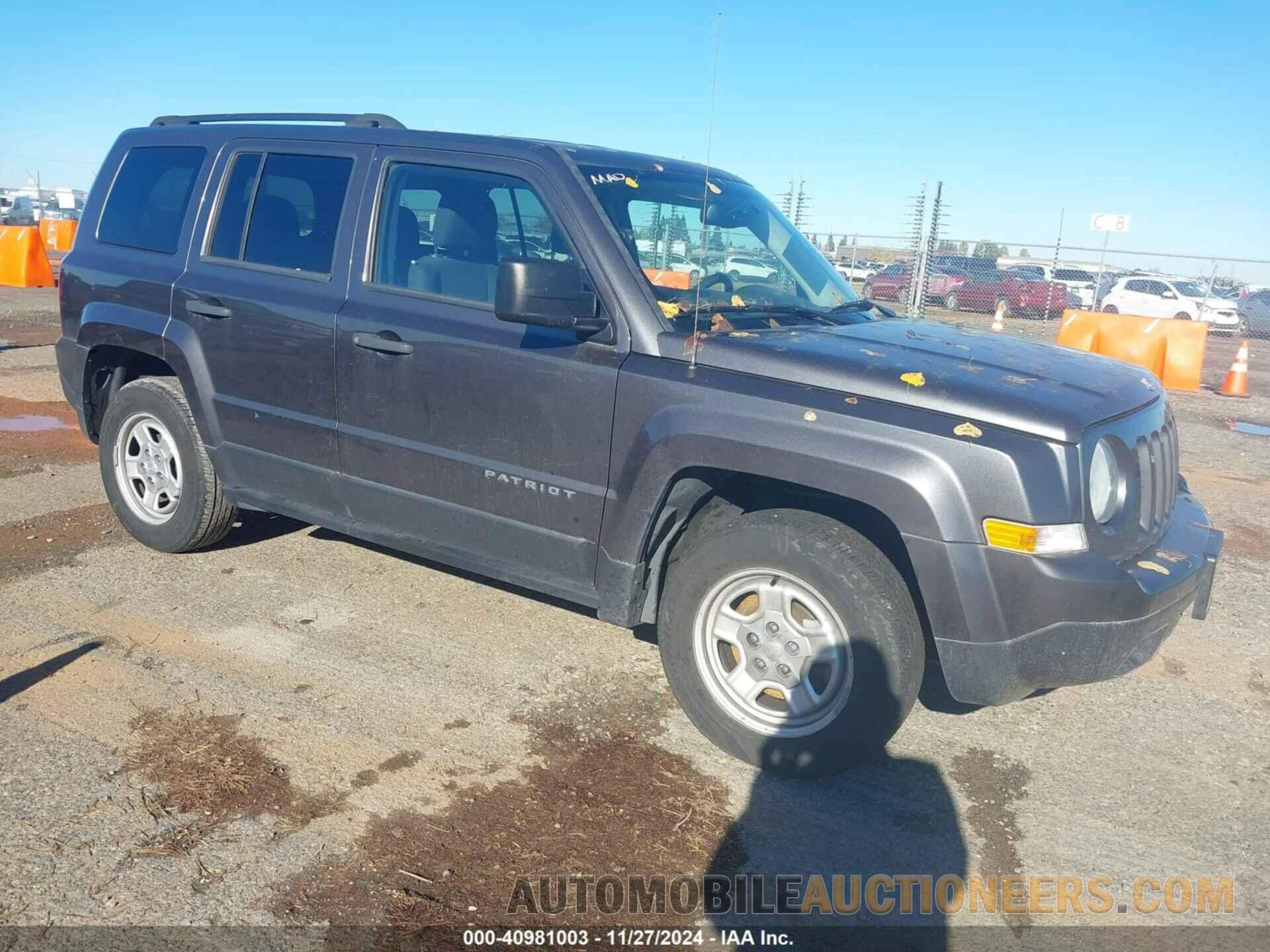 1C4NJPBA3GD815359 JEEP PATRIOT 2016