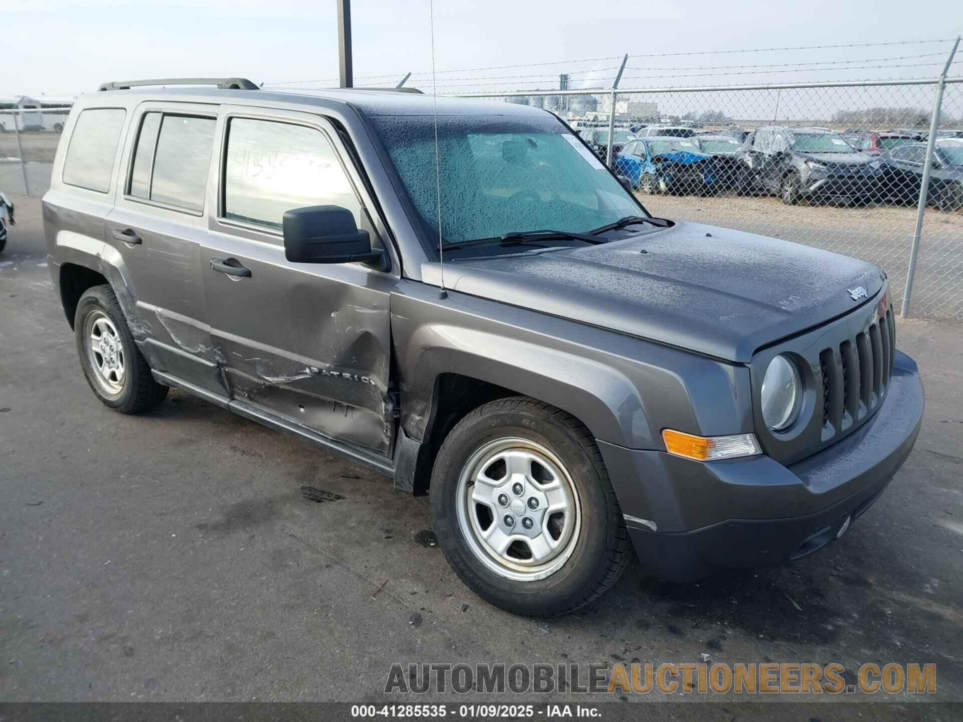 1C4NJPBA3HD166261 JEEP PATRIOT 2017