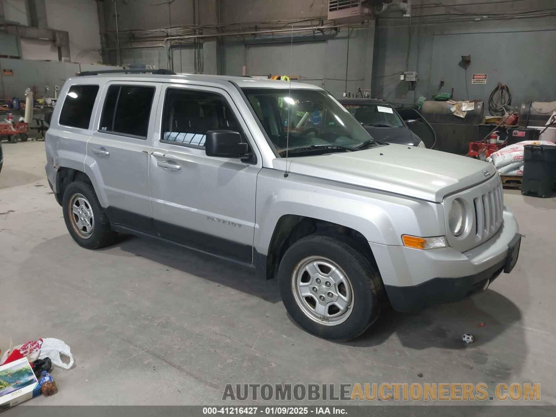 1C4NJPBA4CD594512 JEEP PATRIOT 2012