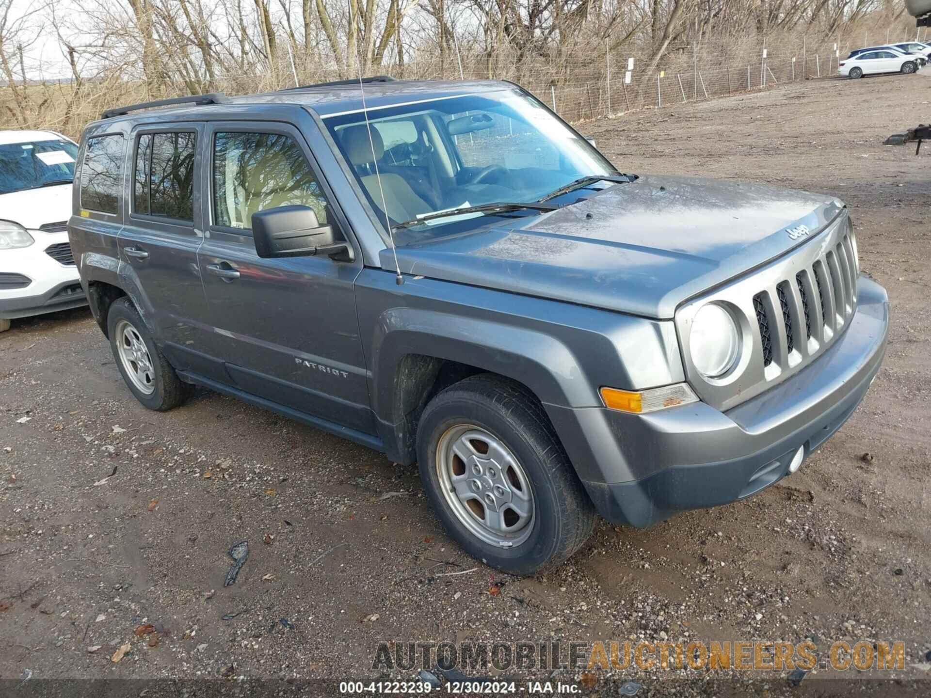 1C4NJPBA4DD127091 JEEP PATRIOT 2013