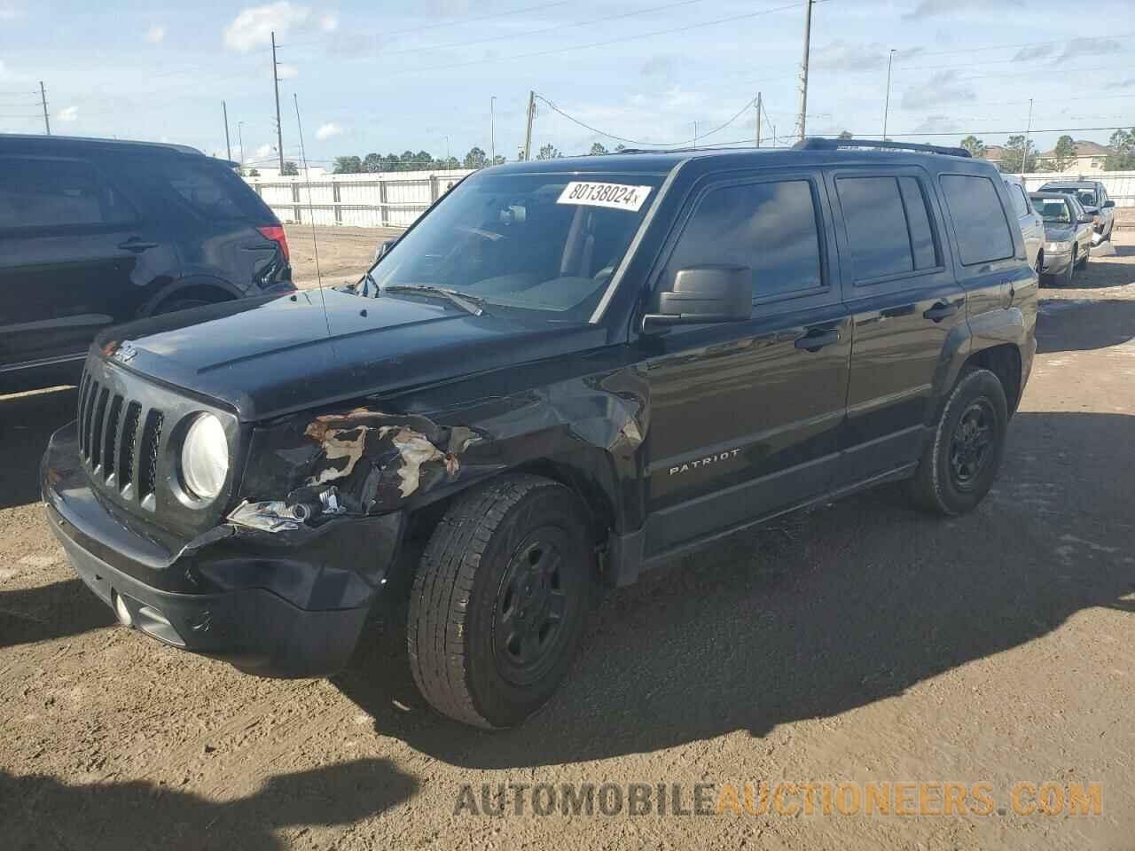 1C4NJPBA4ED642531 JEEP PATRIOT 2014