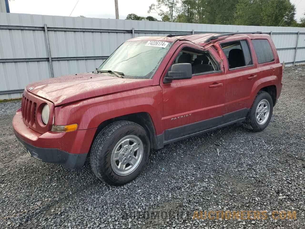 1C4NJPBA4ED690207 JEEP PATRIOT 2014