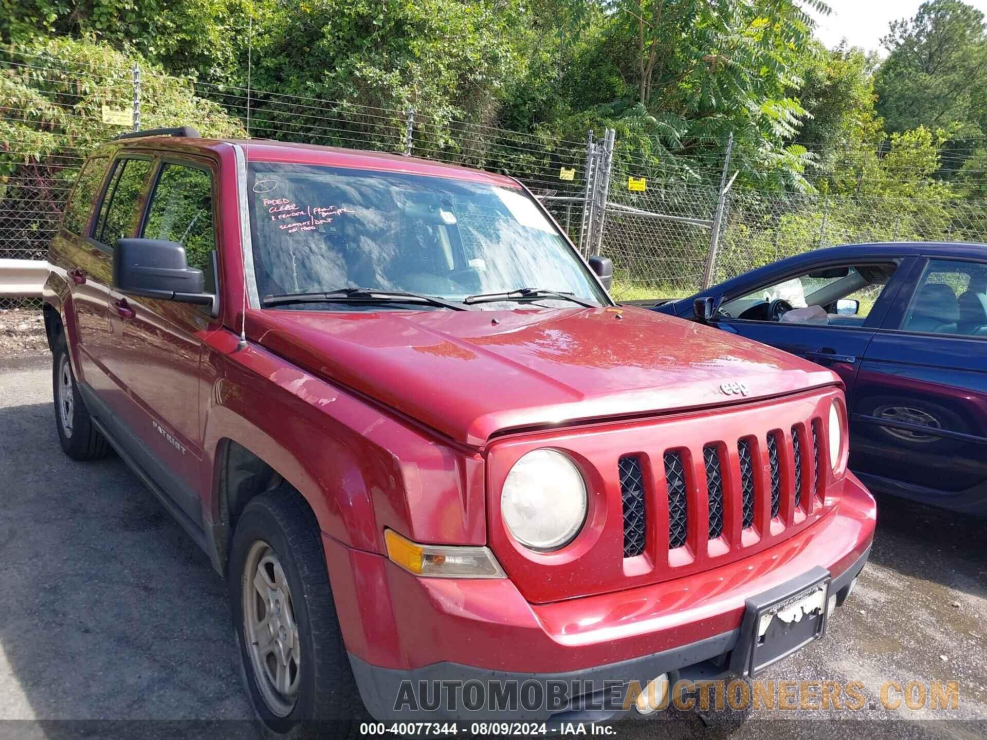 1C4NJPBA4ED789089 JEEP PATRIOT 2014