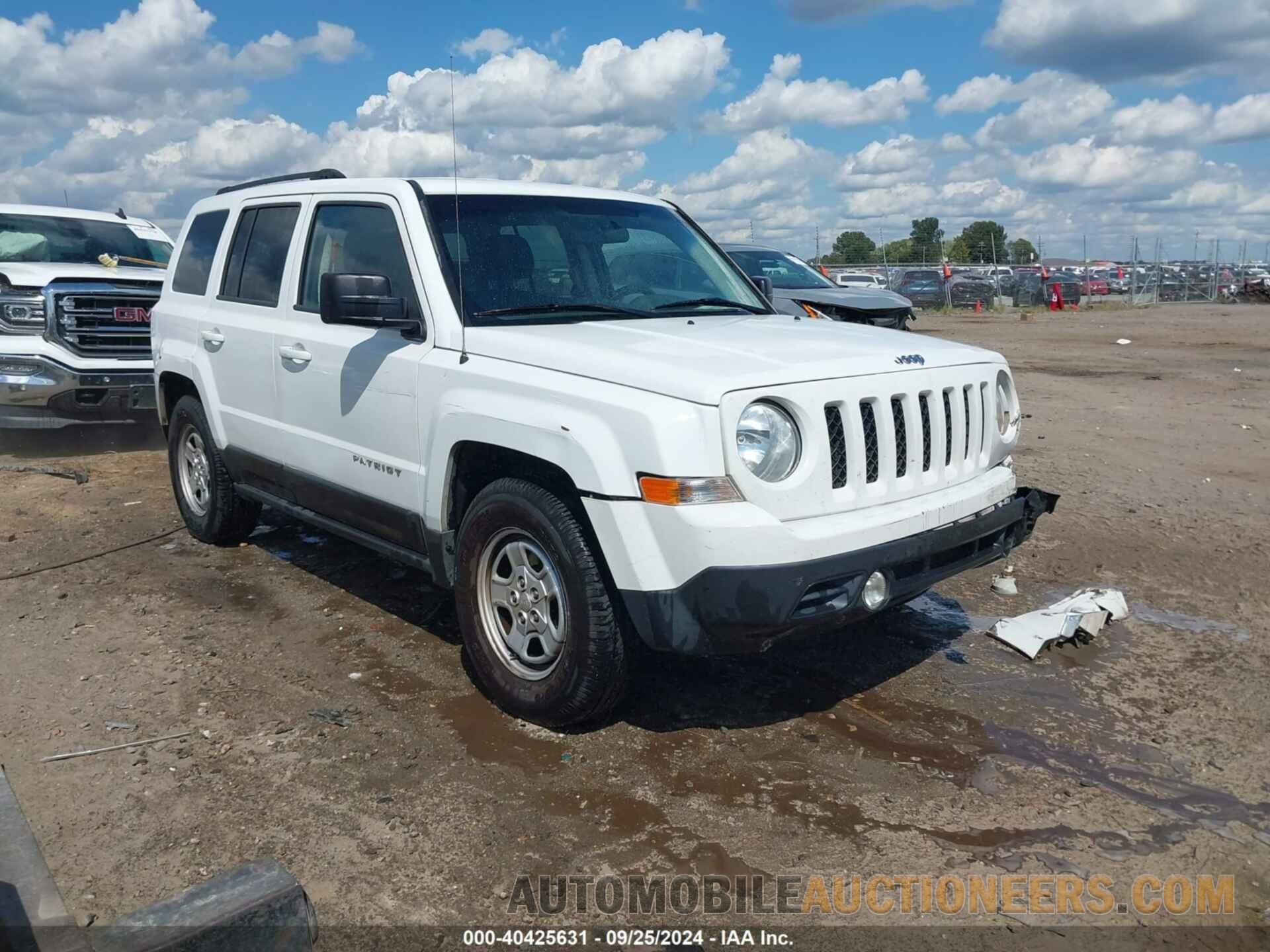 1C4NJPBA4FD125943 JEEP PATRIOT 2015