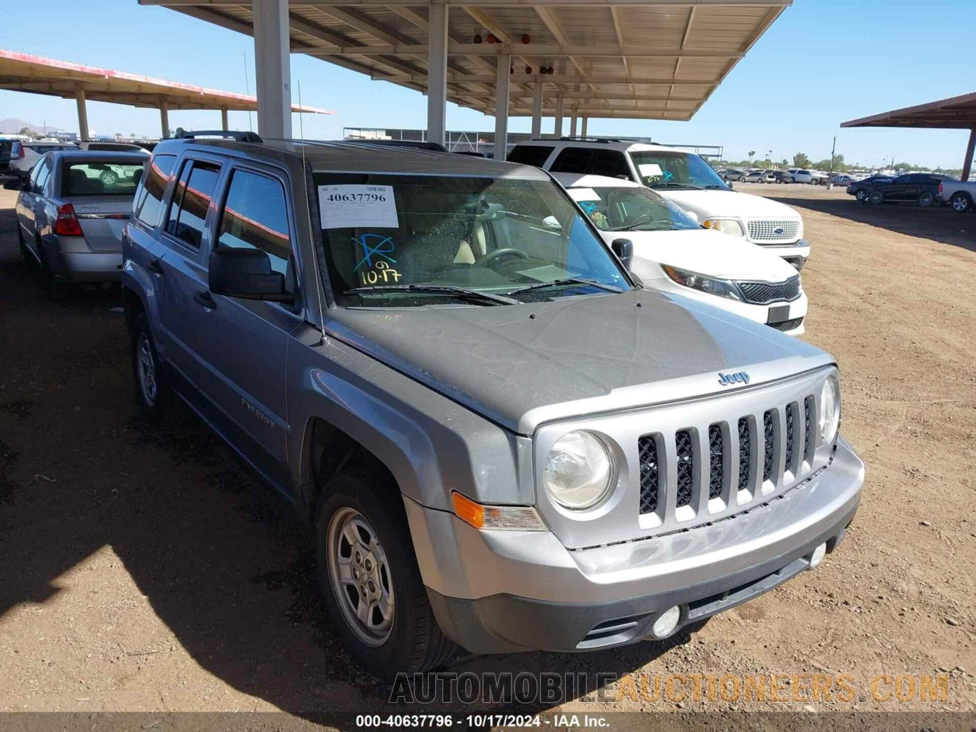 1C4NJPBA4GD503017 JEEP PATRIOT 2016