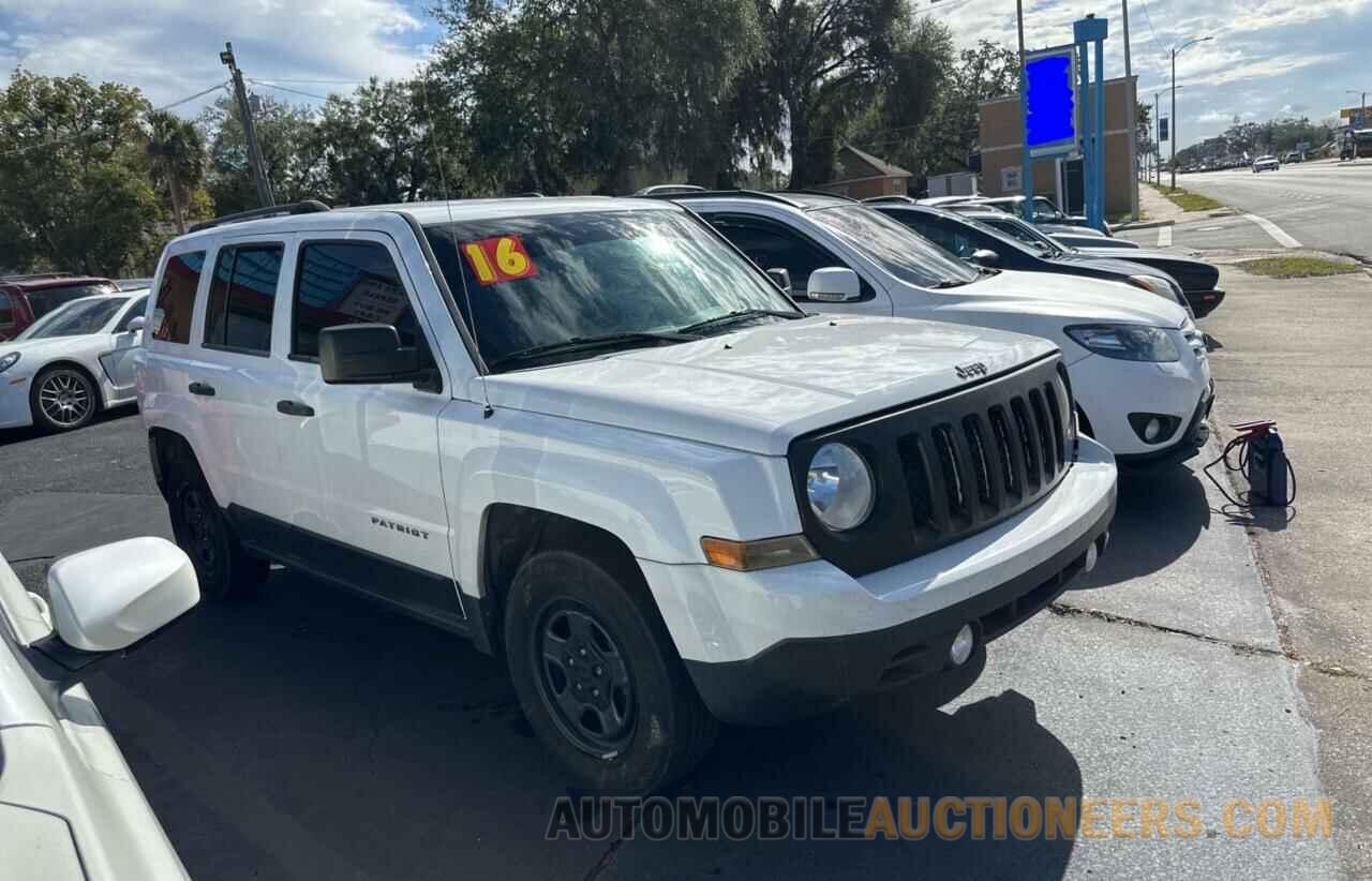 1C4NJPBA4GD703332 JEEP PATRIOT 2016