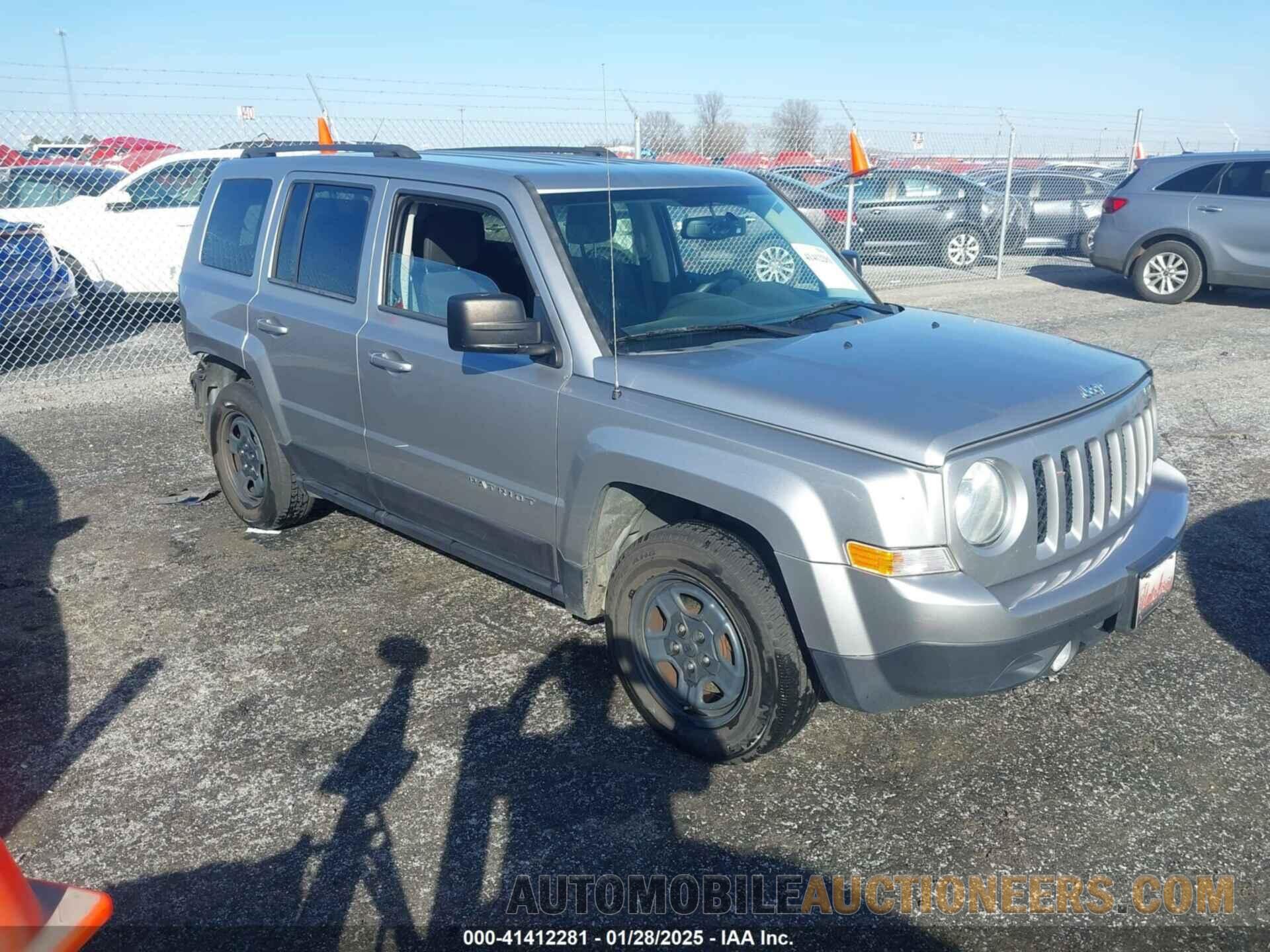 1C4NJPBA4GD727369 JEEP PATRIOT 2016