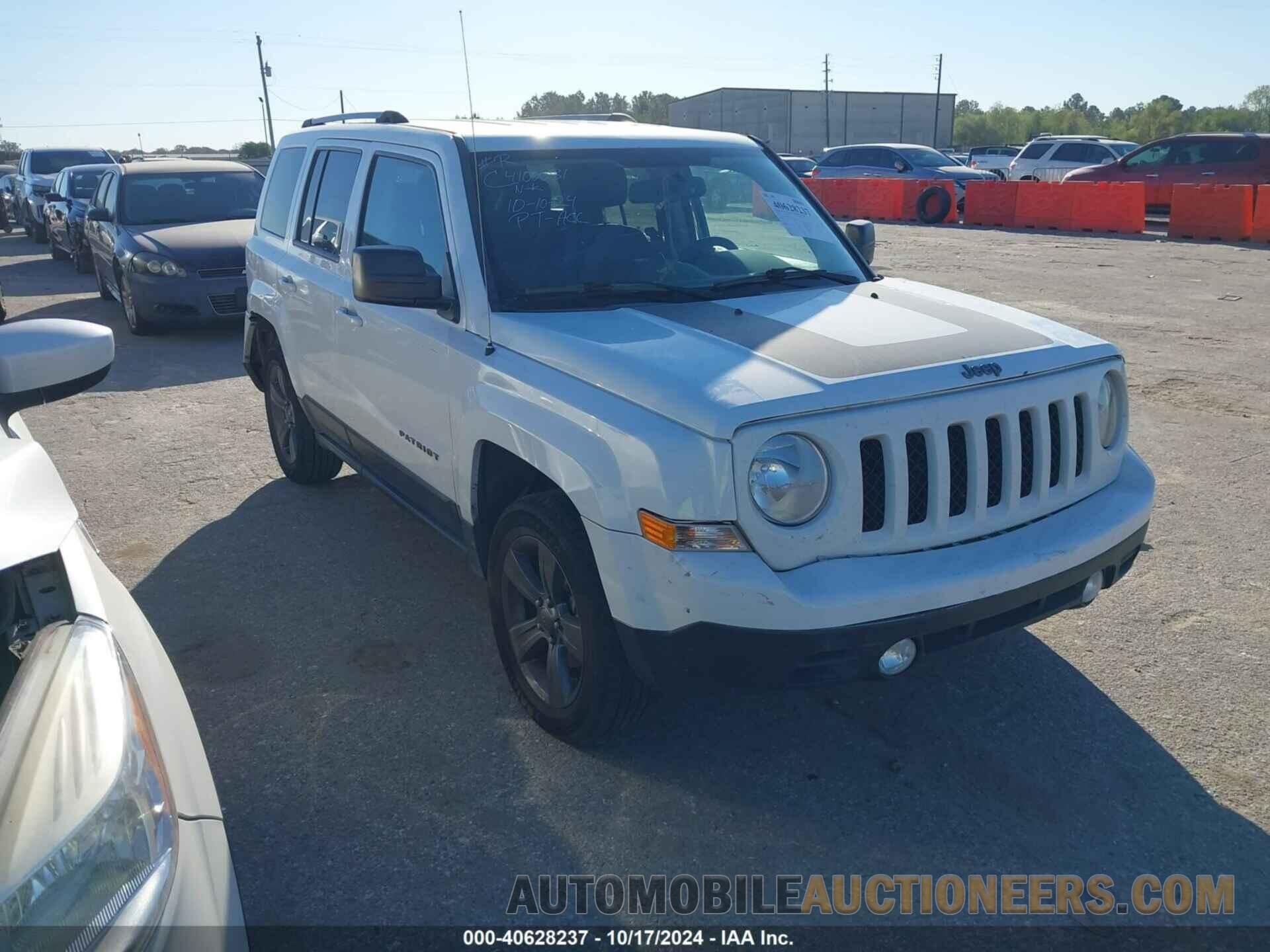 1C4NJPBA4HD213345 JEEP PATRIOT 2017