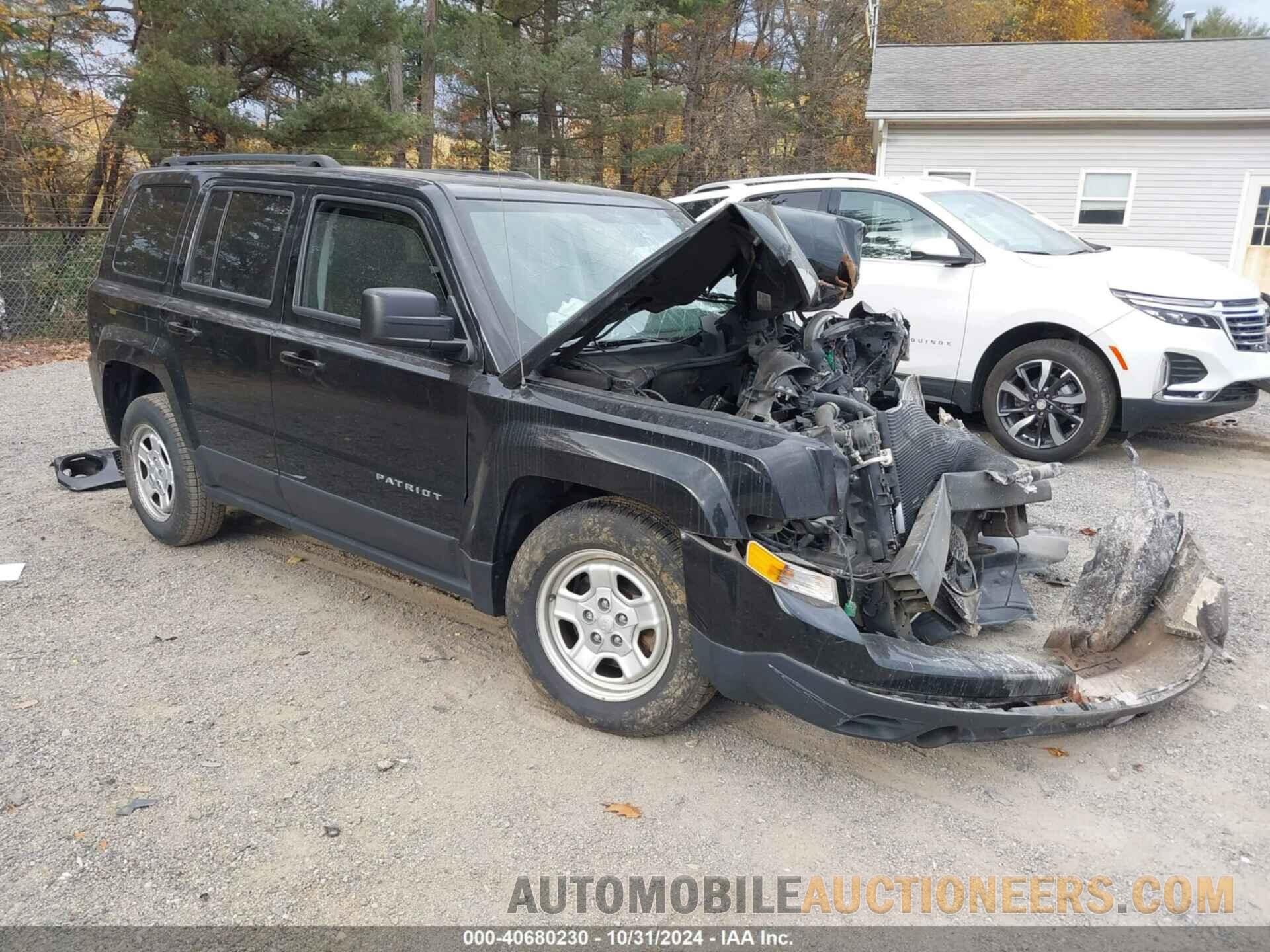 1C4NJPBA5GD669322 JEEP PATRIOT 2016