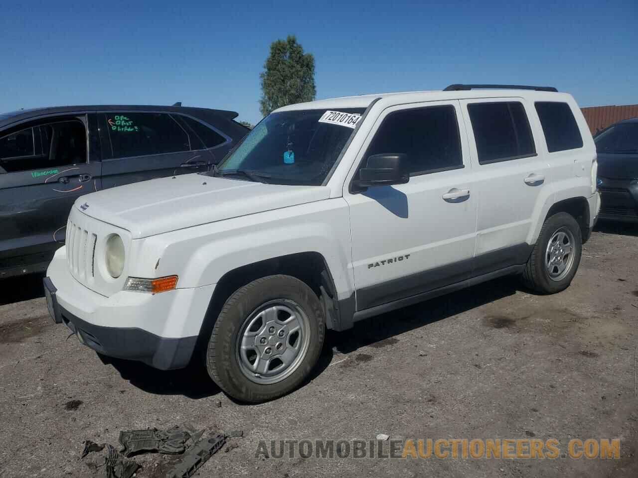 1C4NJPBA7CD639216 JEEP PATRIOT 2012