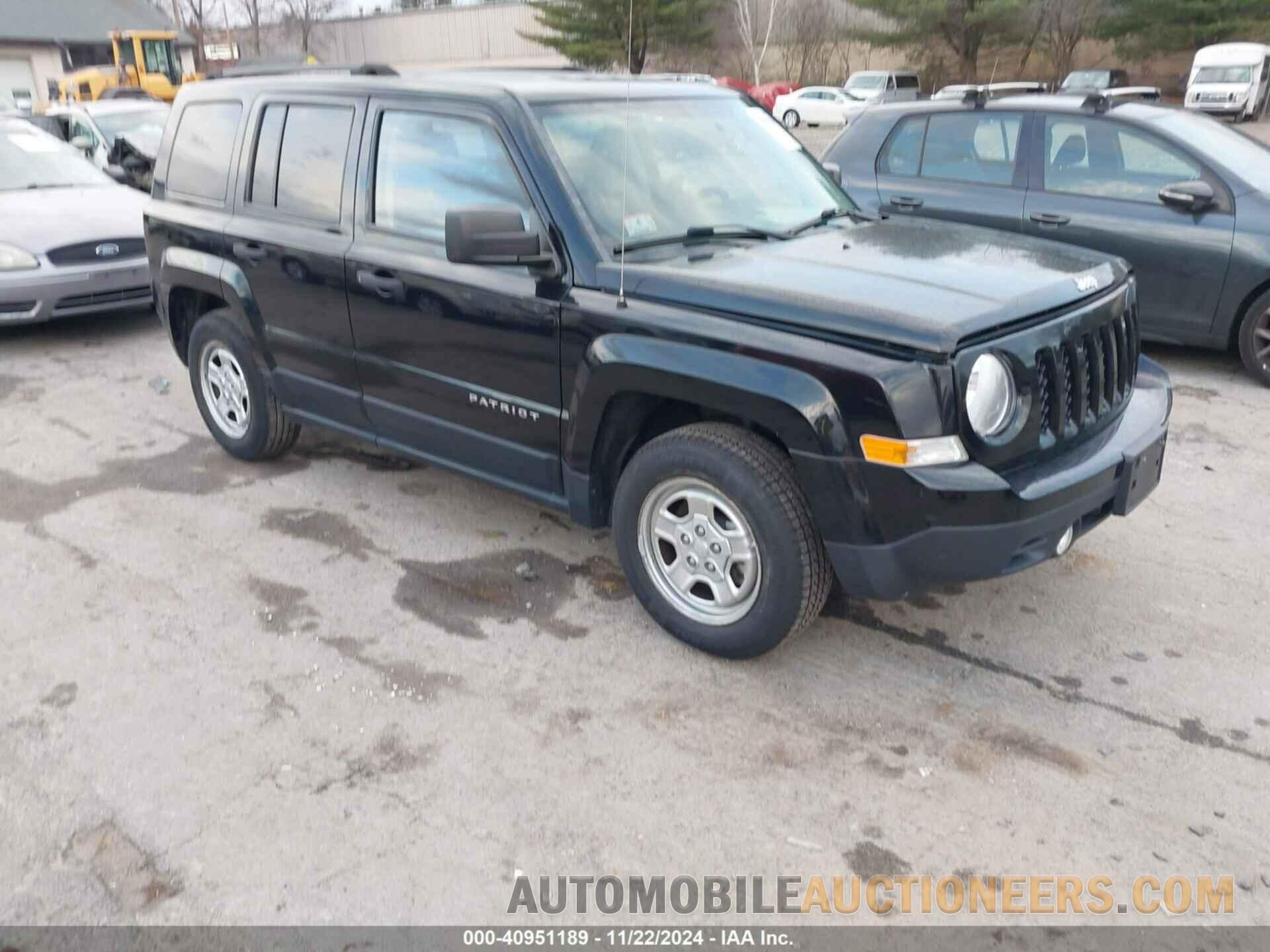 1C4NJPBA7CD689050 JEEP PATRIOT 2012