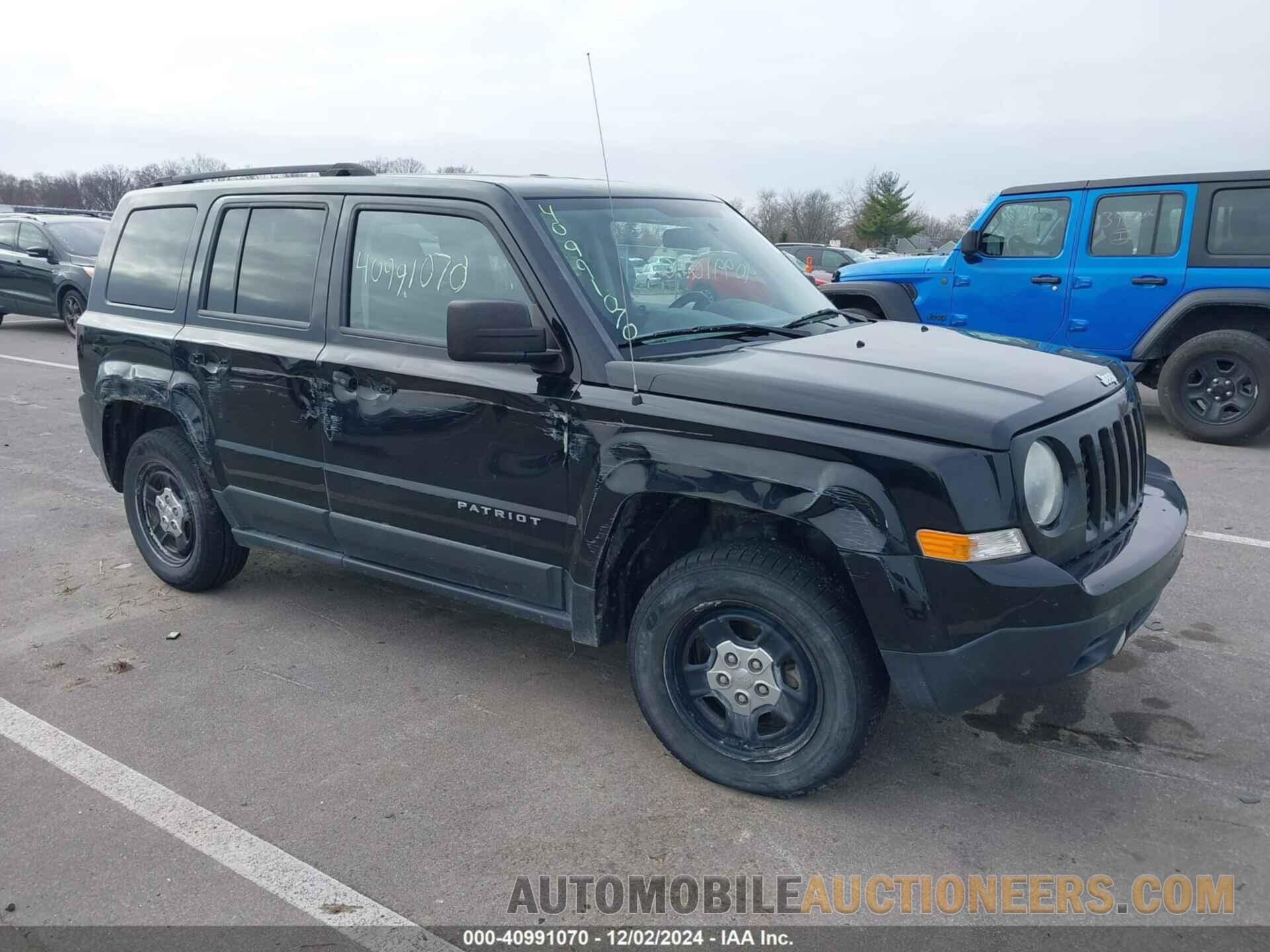 1C4NJPBA7DD246883 JEEP PATRIOT 2013