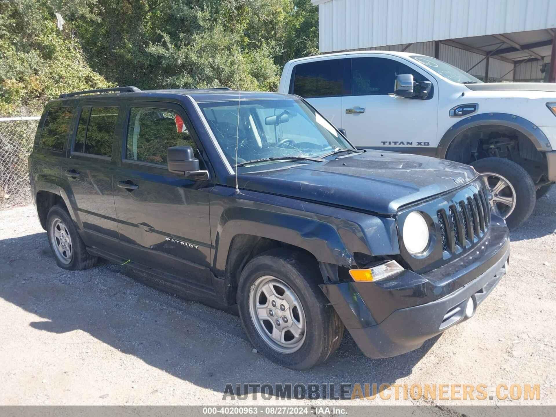 1C4NJPBA7ED522058 JEEP PATRIOT 2014