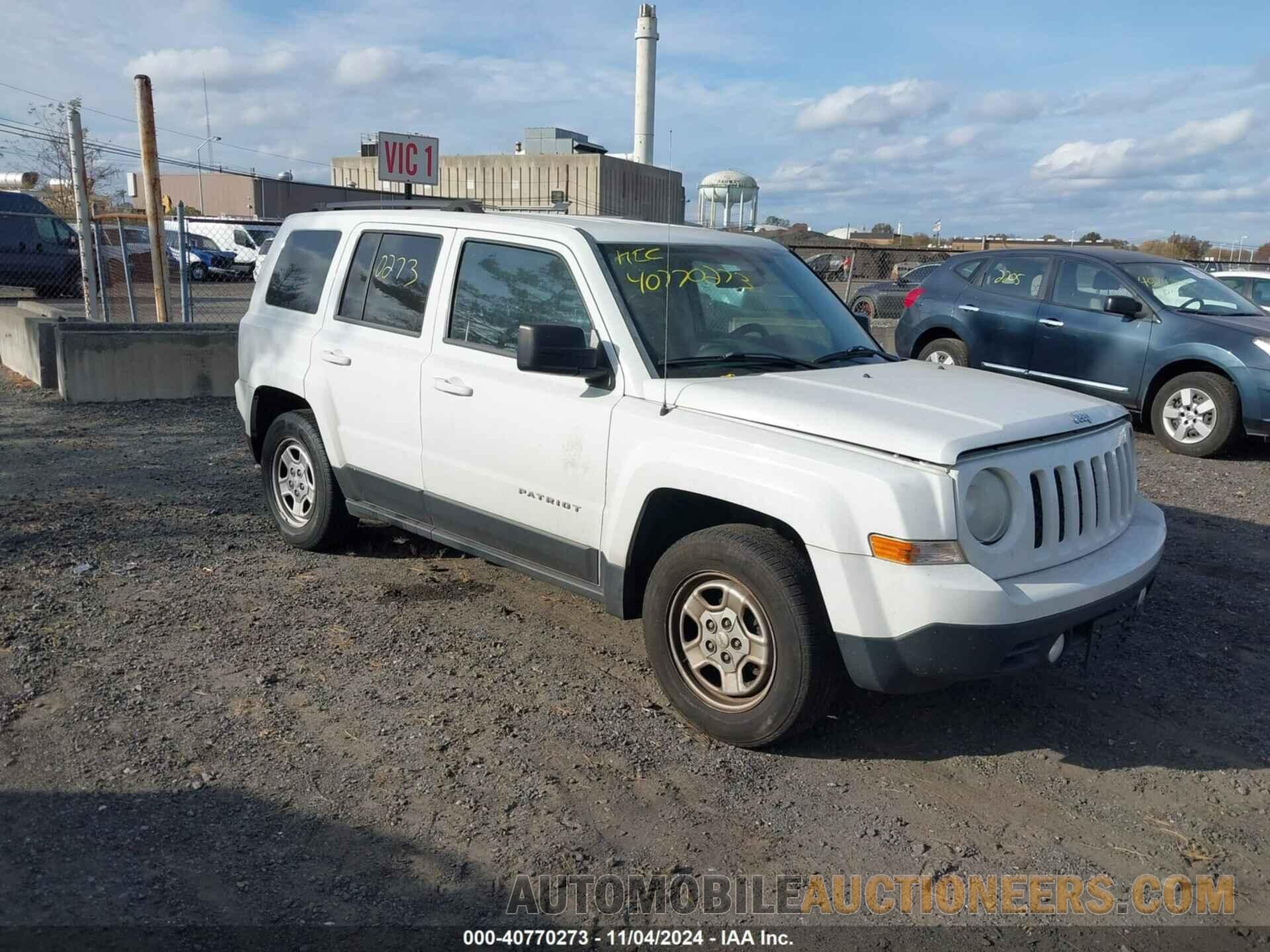 1C4NJPBA7ED573155 JEEP PATRIOT 2014