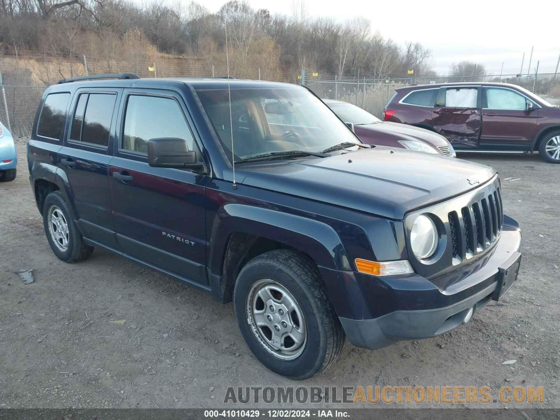 1C4NJPBA7GD703101 JEEP PATRIOT 2016