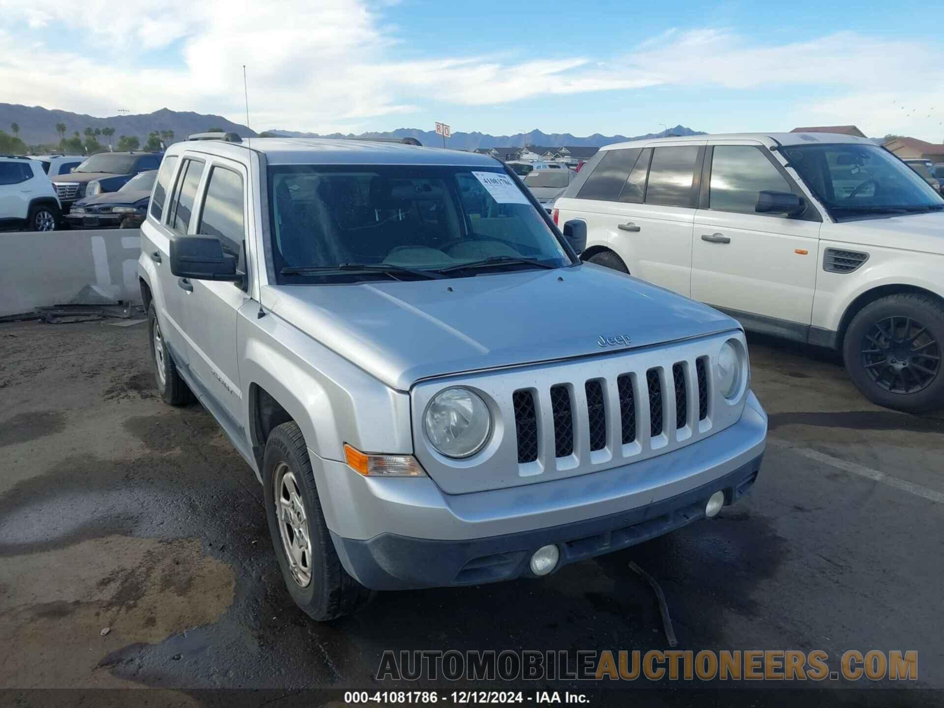 1C4NJPBA8CD538783 JEEP PATRIOT 2012