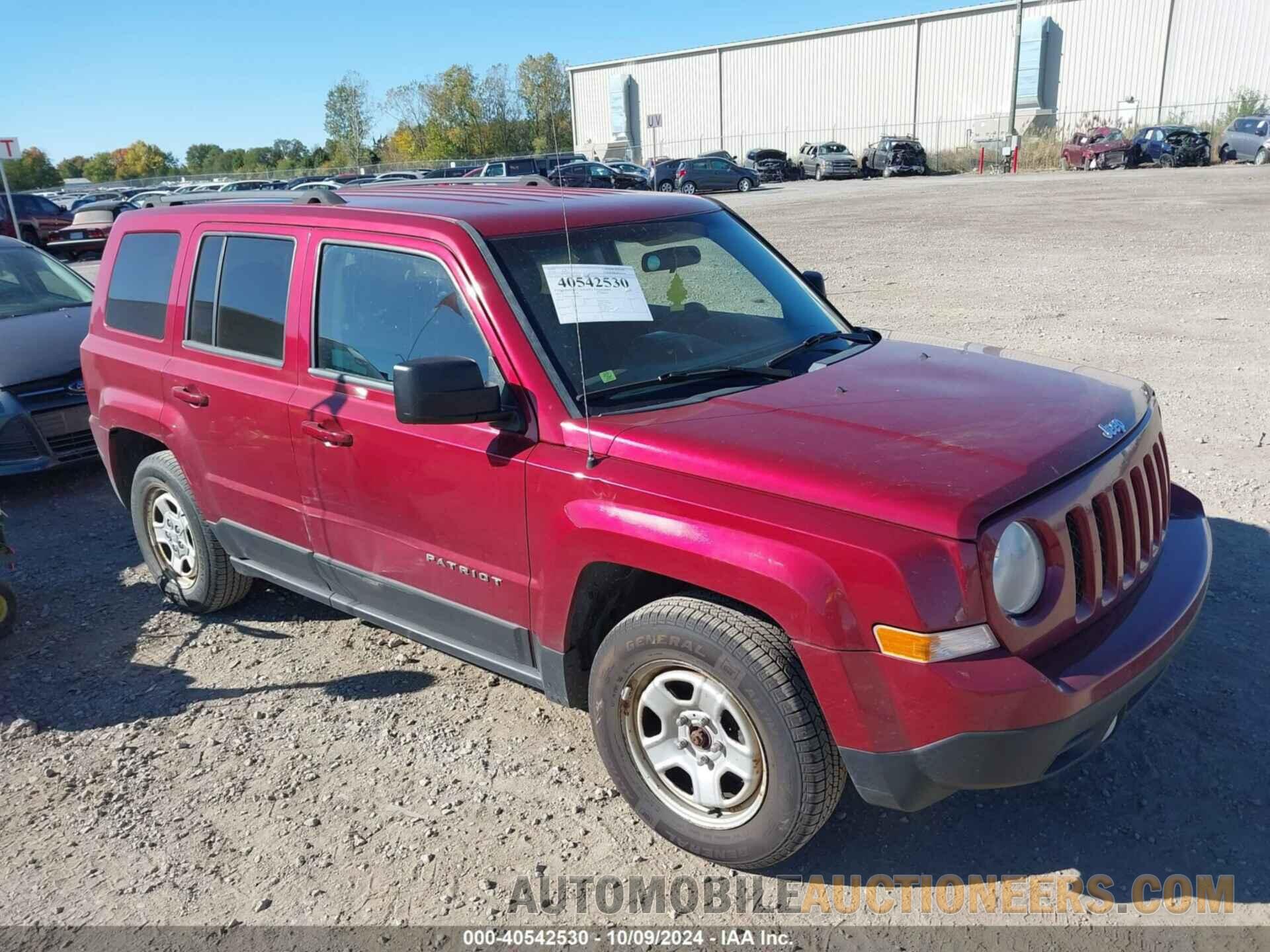 1C4NJPBA8ED801213 JEEP PATRIOT 2014