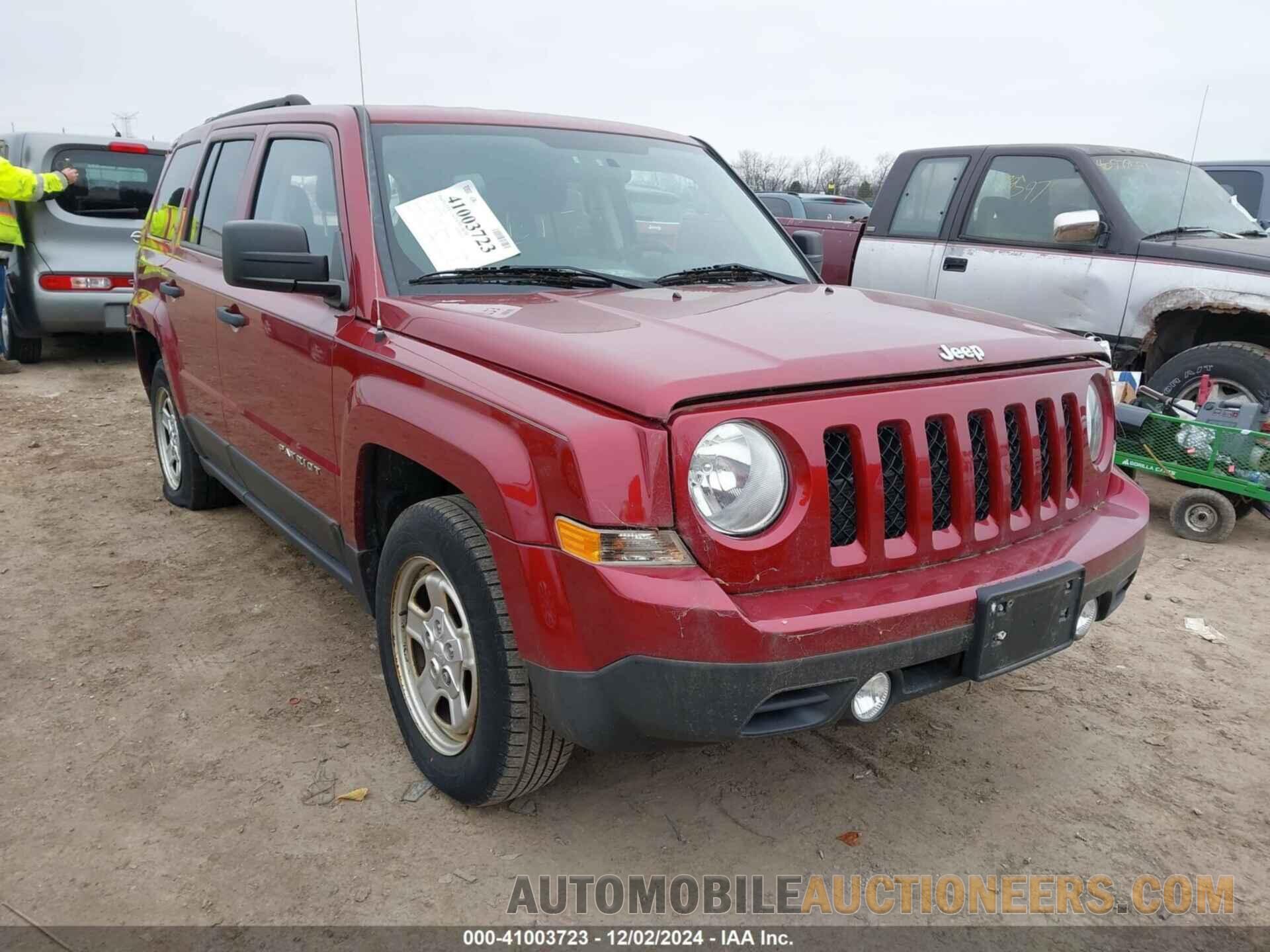 1C4NJPBA8FD349023 JEEP PATRIOT 2015