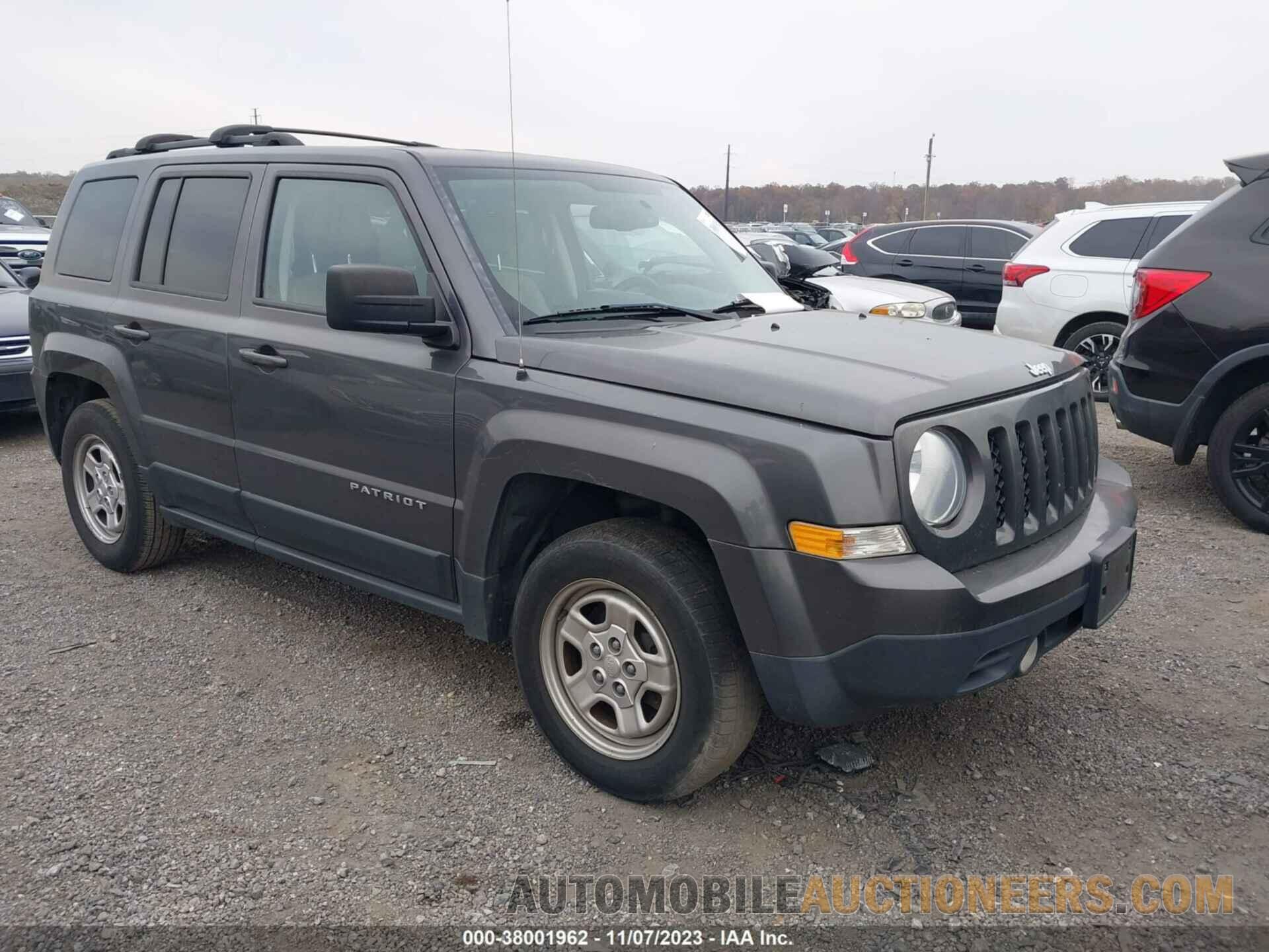 1C4NJPBA8GD512562 JEEP PATRIOT 2016