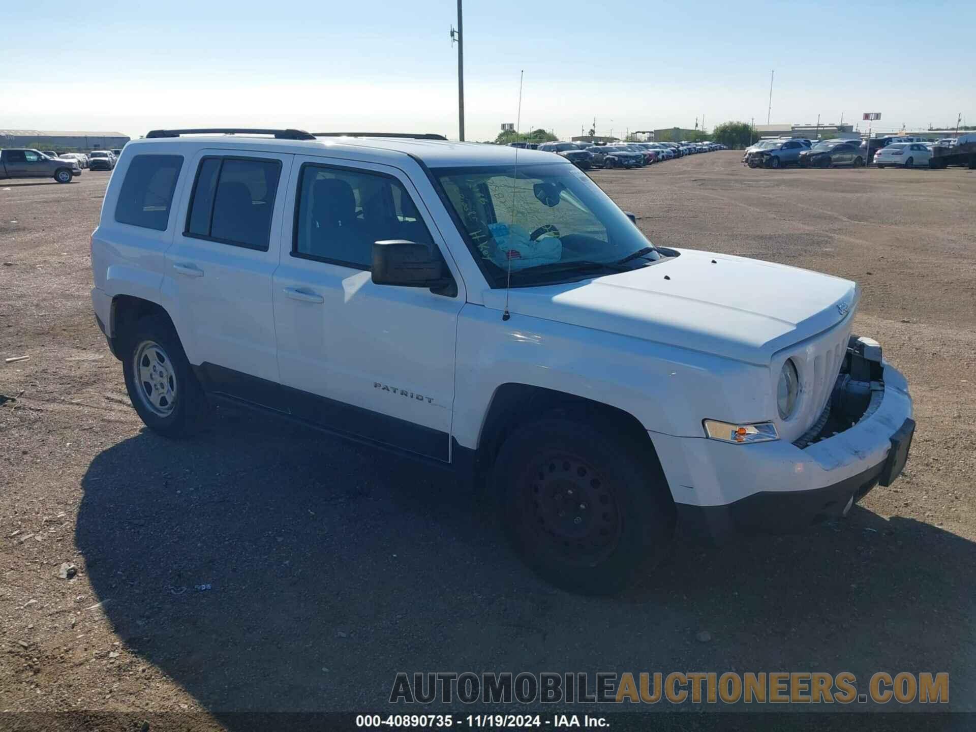 1C4NJPBA9HD116299 JEEP PATRIOT 2017